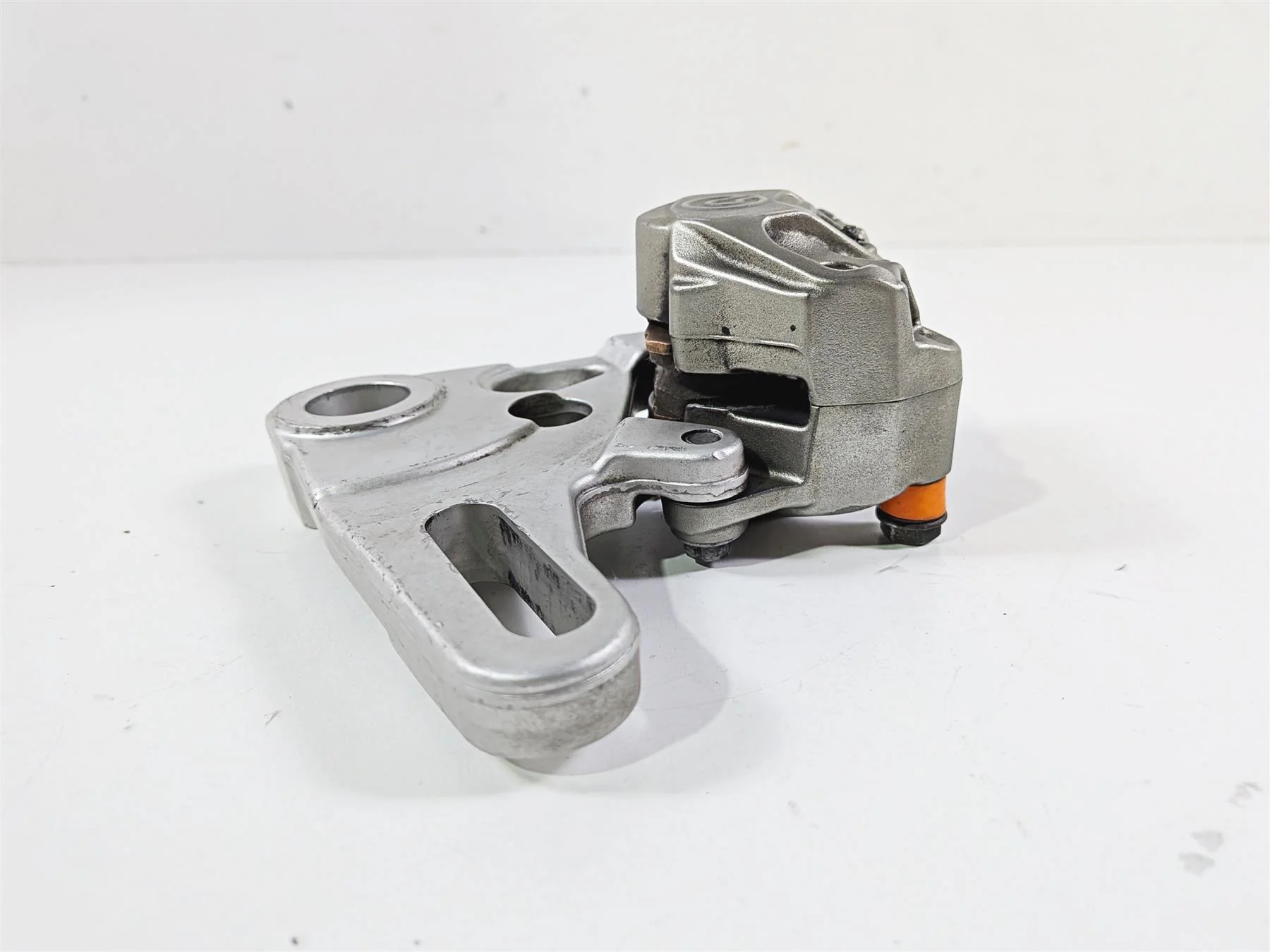 2018 Aprilia RSV4 RR Brembo Rear Brake Caliper & Bracket B044357 2B003449 - Image 5