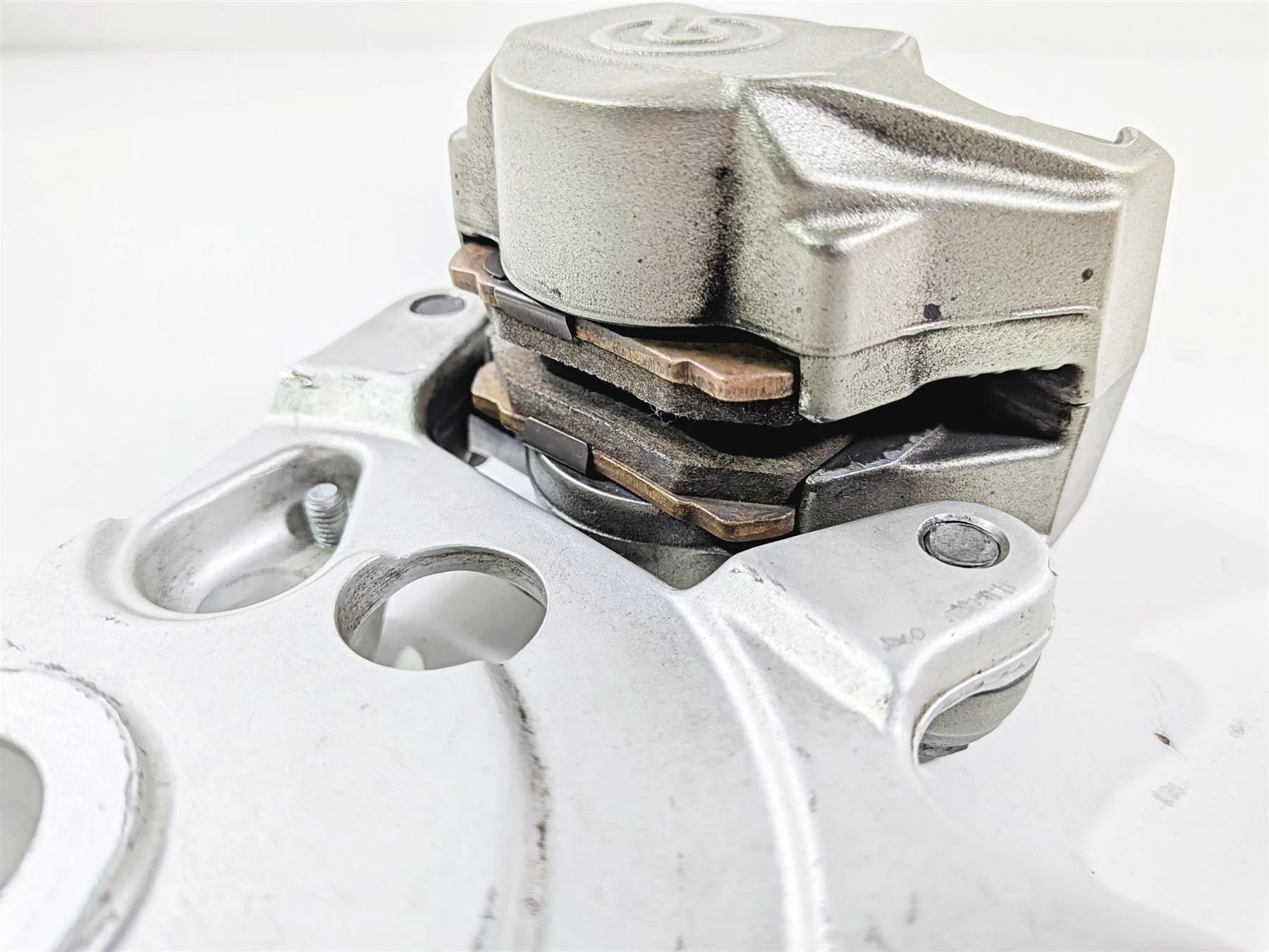 2018 Aprilia RSV4 RR Brembo Rear Brake Caliper & Bracket B044357 2B003449 - Image 9