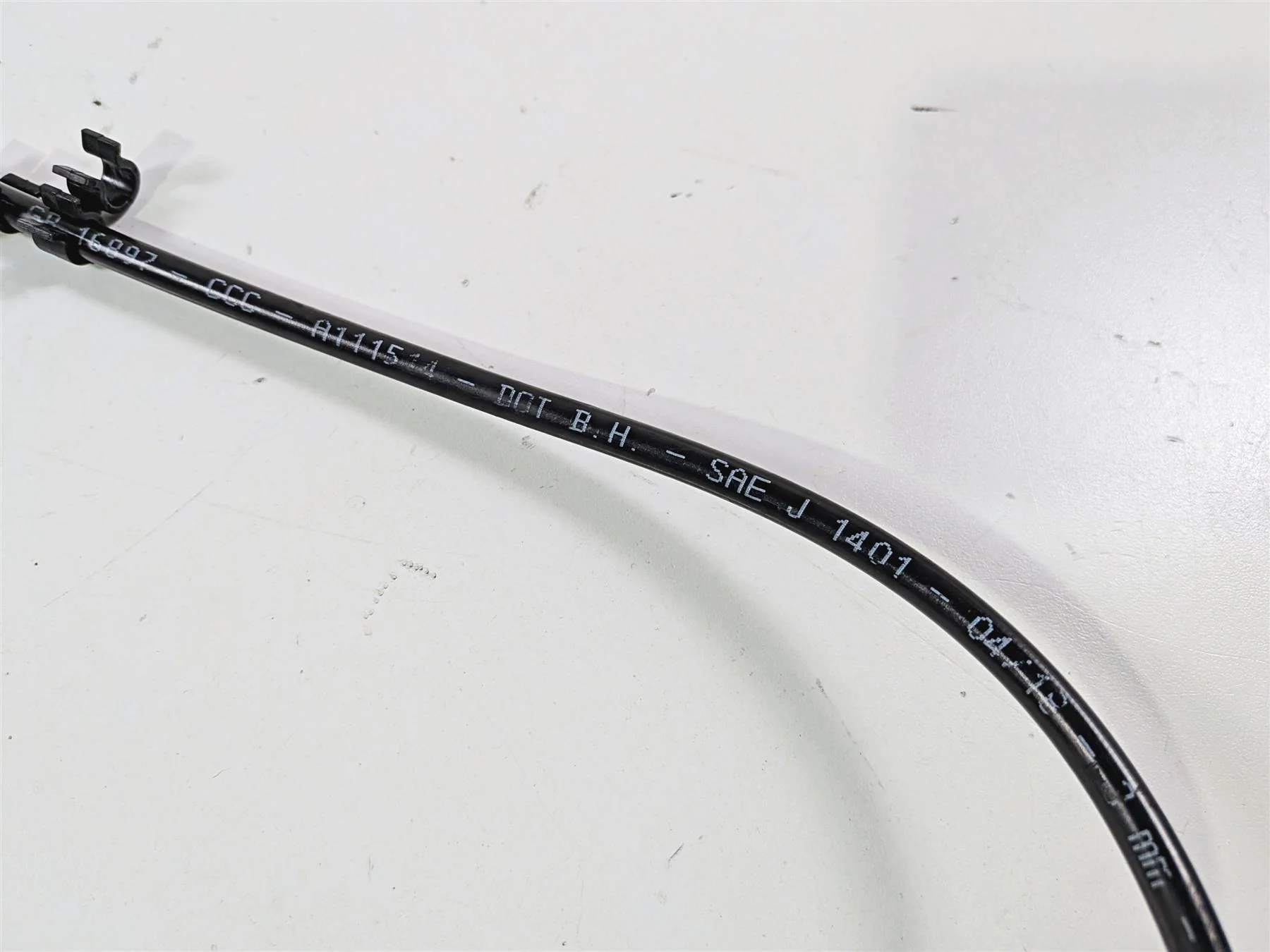 2018 Aprilia RSV4 RR Front Rear Abs Brake Lines Set 2B003507 2B002997 - Image 6