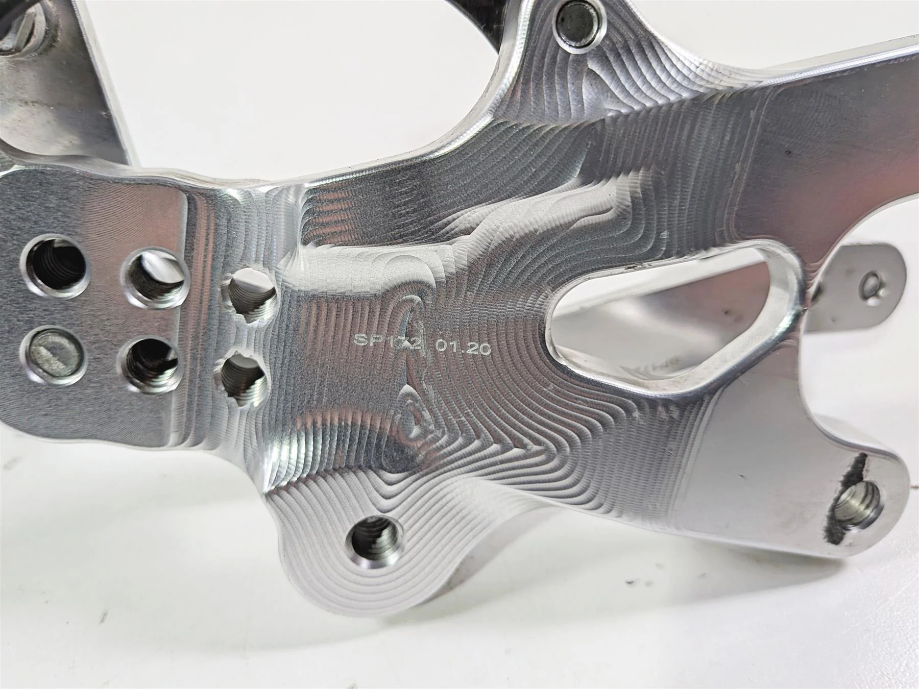 2018 Aprilia RSV4 RR Spider Adjustable Foot Peg Rear Set Reverse Shift 10.A172 - Image 7