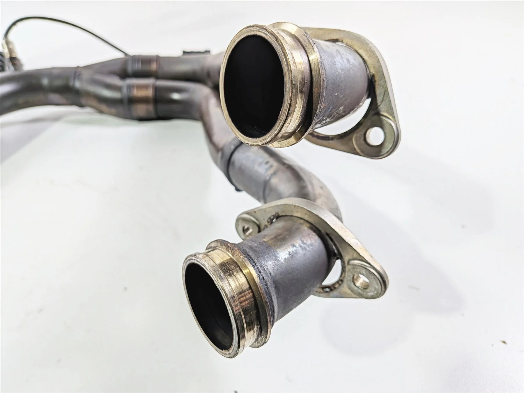 2018 Aprilia RSV4 RR Stock Exhaust Header Manifold Set 2B003106 - Image 11