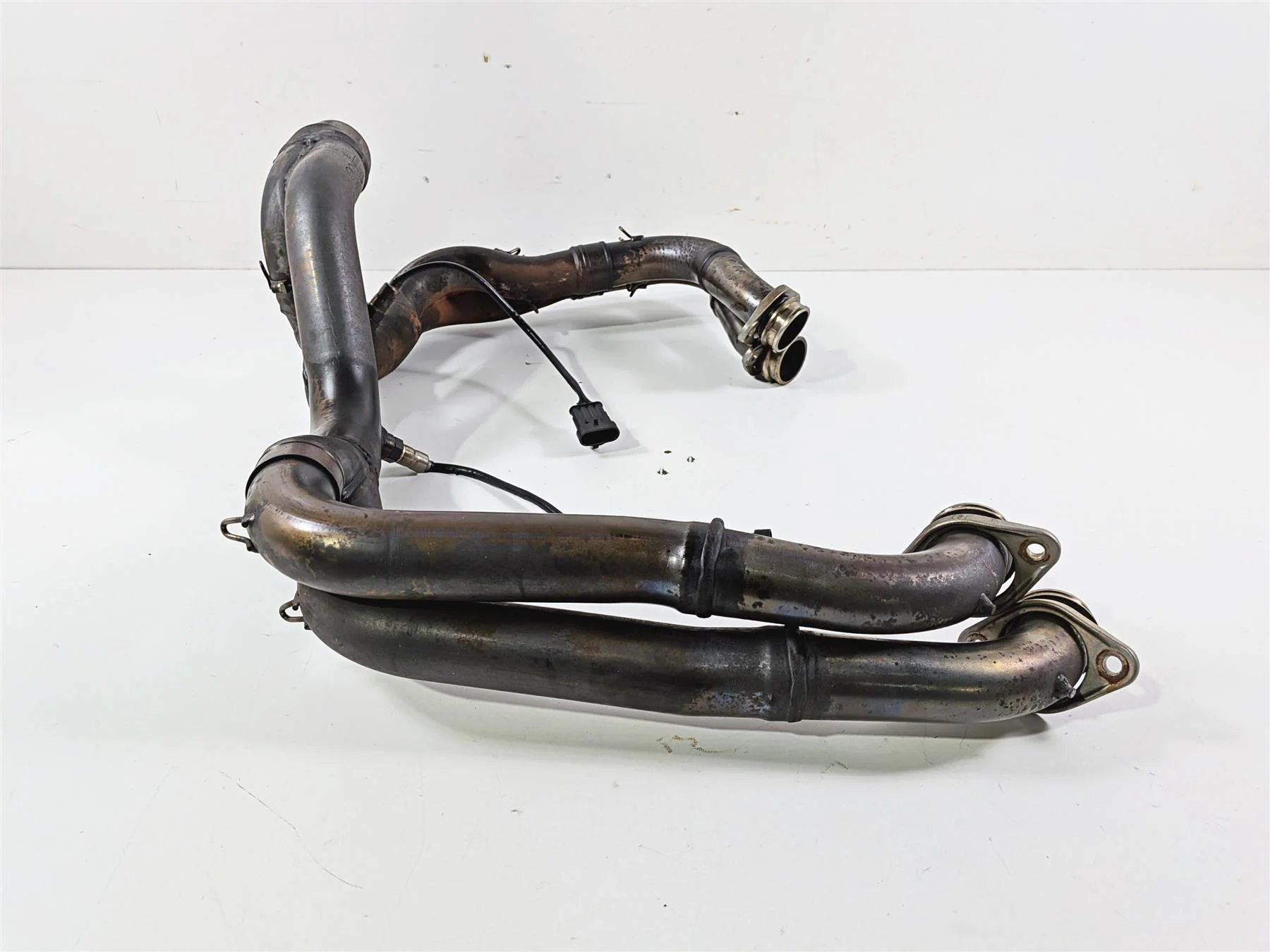 2018 Aprilia RSV4 RR Stock Exhaust Header Manifold Set 2B003106 - Image 5