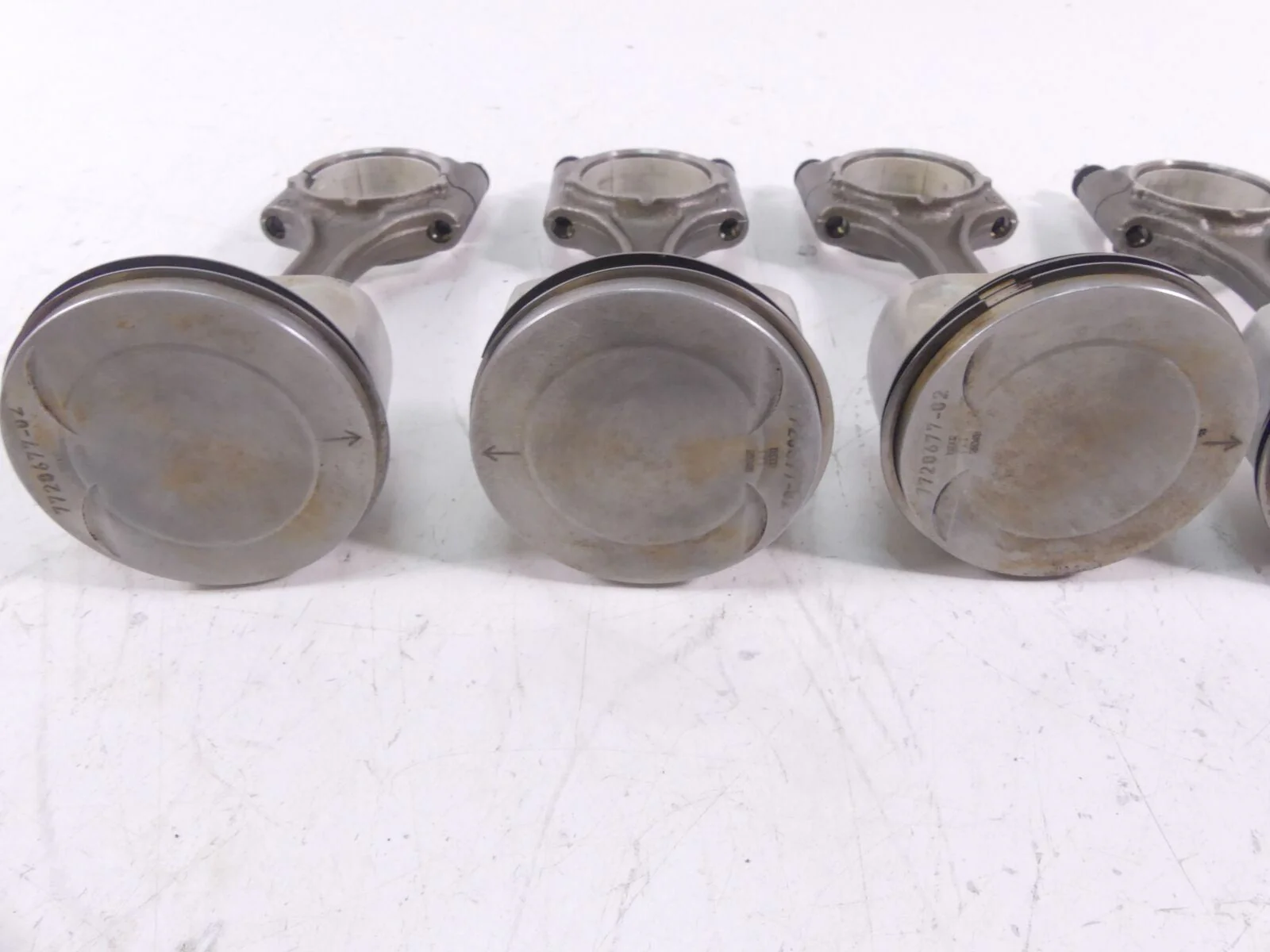 2018 BMW K1600 Bagger Pistons Piston & Connecting Rods Rod Set 11257720677 - Image 7