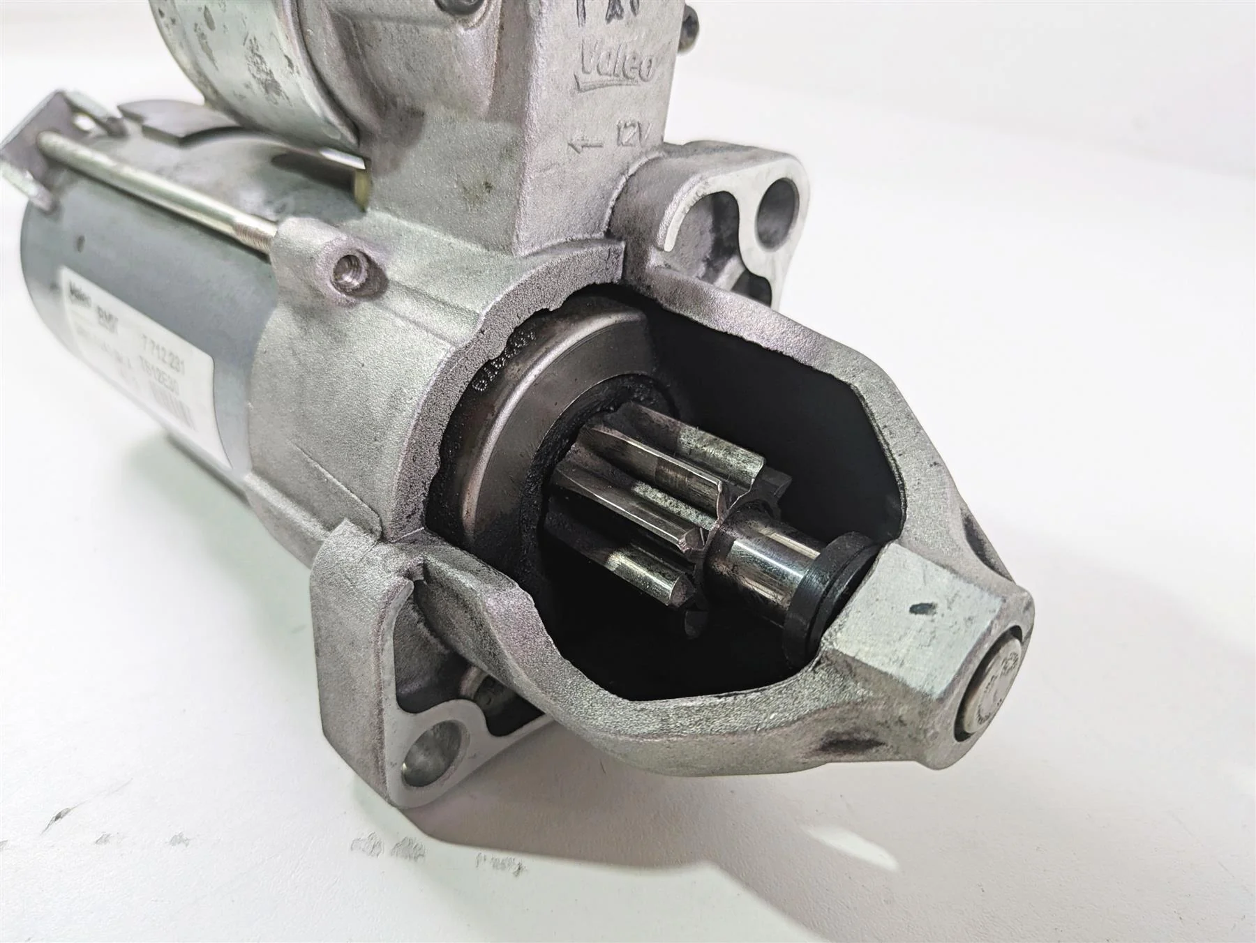 2018 BMW R nineT Urban GS K33 Engine Starter Motor & Cover 12417712231 - Image 8
