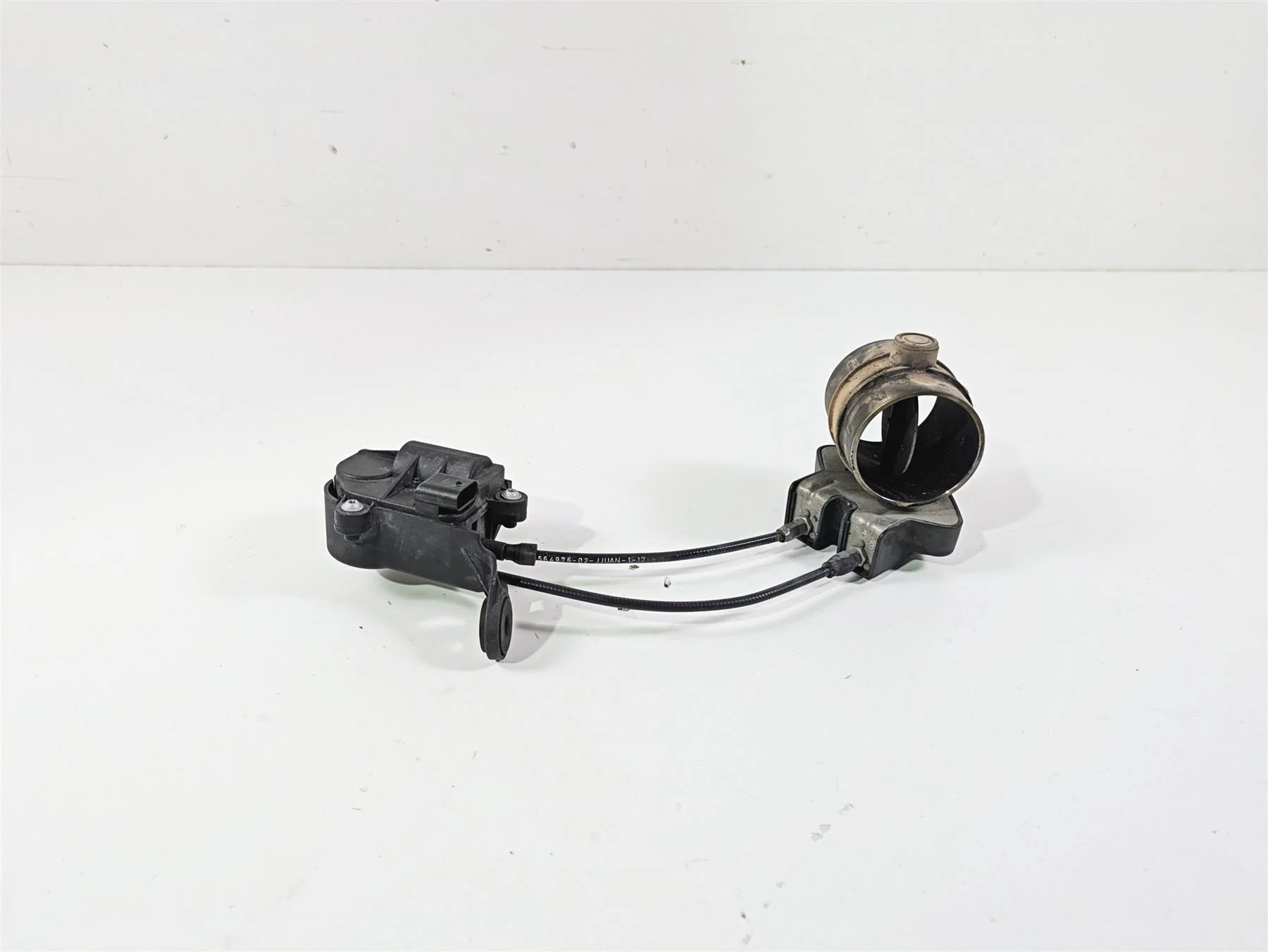 2018 BMW R nineT Urban GS K33 Exhaust Valve Flap & Servo Motor D=57 18518546552 - Image 4
