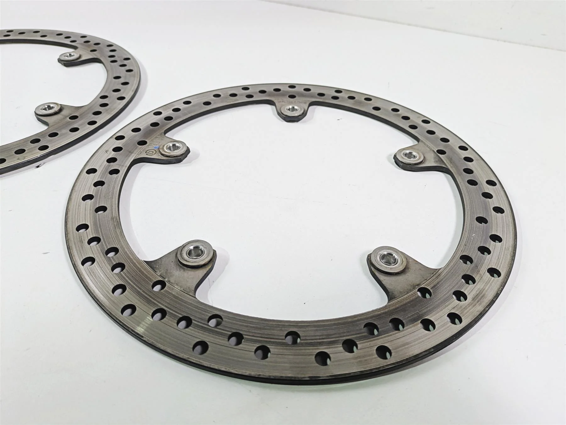 2018 BMW R nineT Urban GS K33 Front Brake Disc Rotor Set 320Mm 34118526575 - Image 5