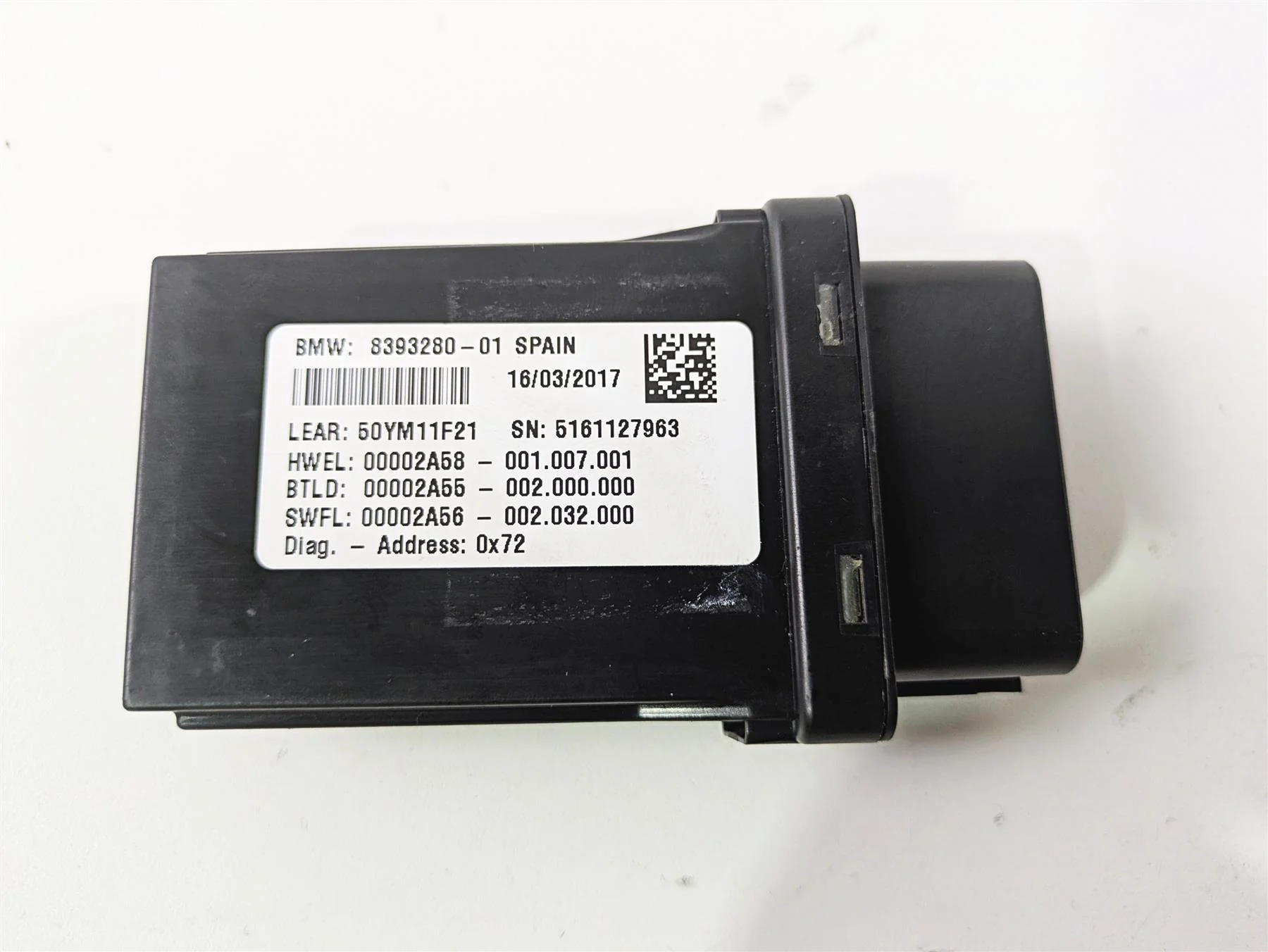 2018 BMW R nineT Urban GS K33 Light Lamp Control Unit Module 61358393280 - Image 9