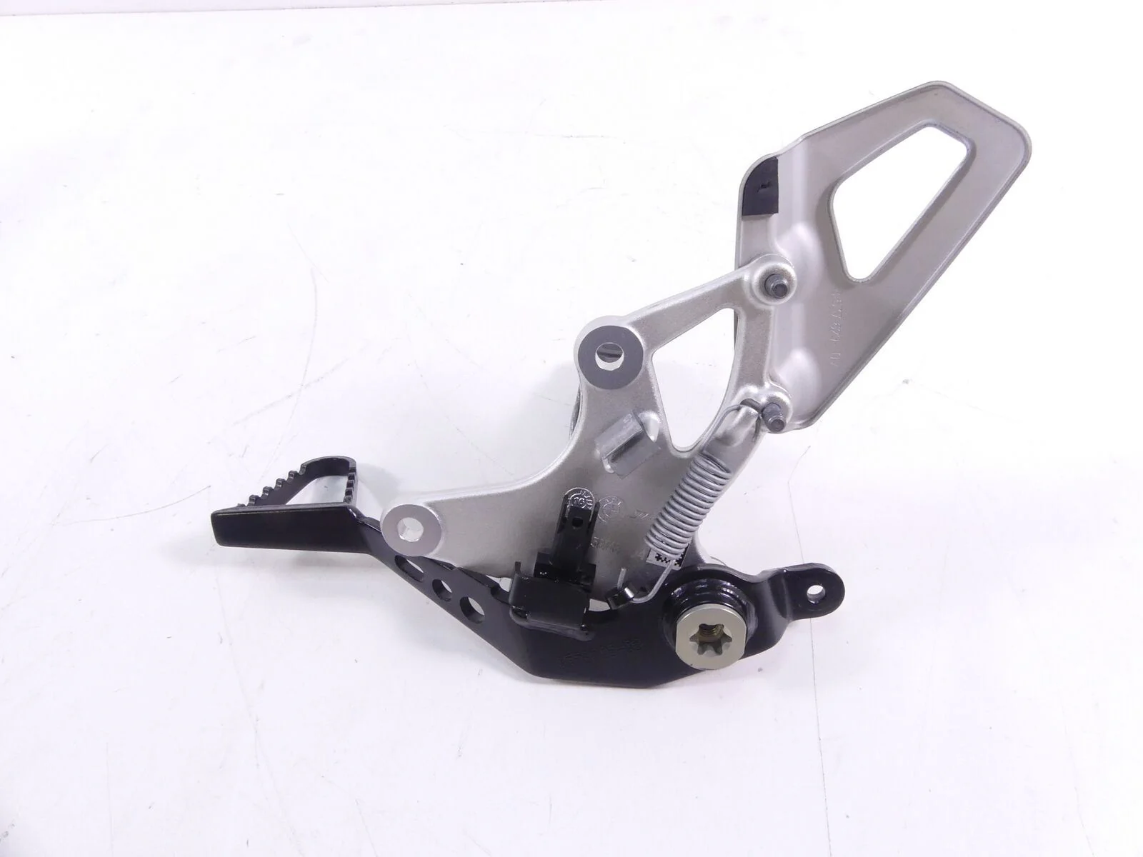2018 BMW R nineT Urban GS K33 Right Front Footpeg & Brake Pedal 46718558718 - Image 3