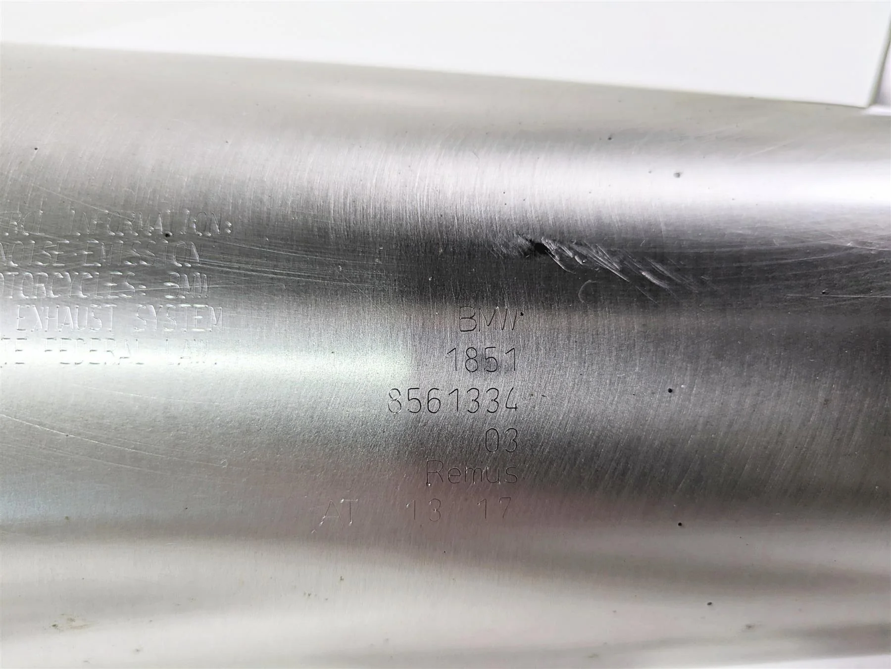 2018 BMW R nineT Urban GS K33 Stock Exhaust Pipe Muffler - Read 18518561334 - Image 11