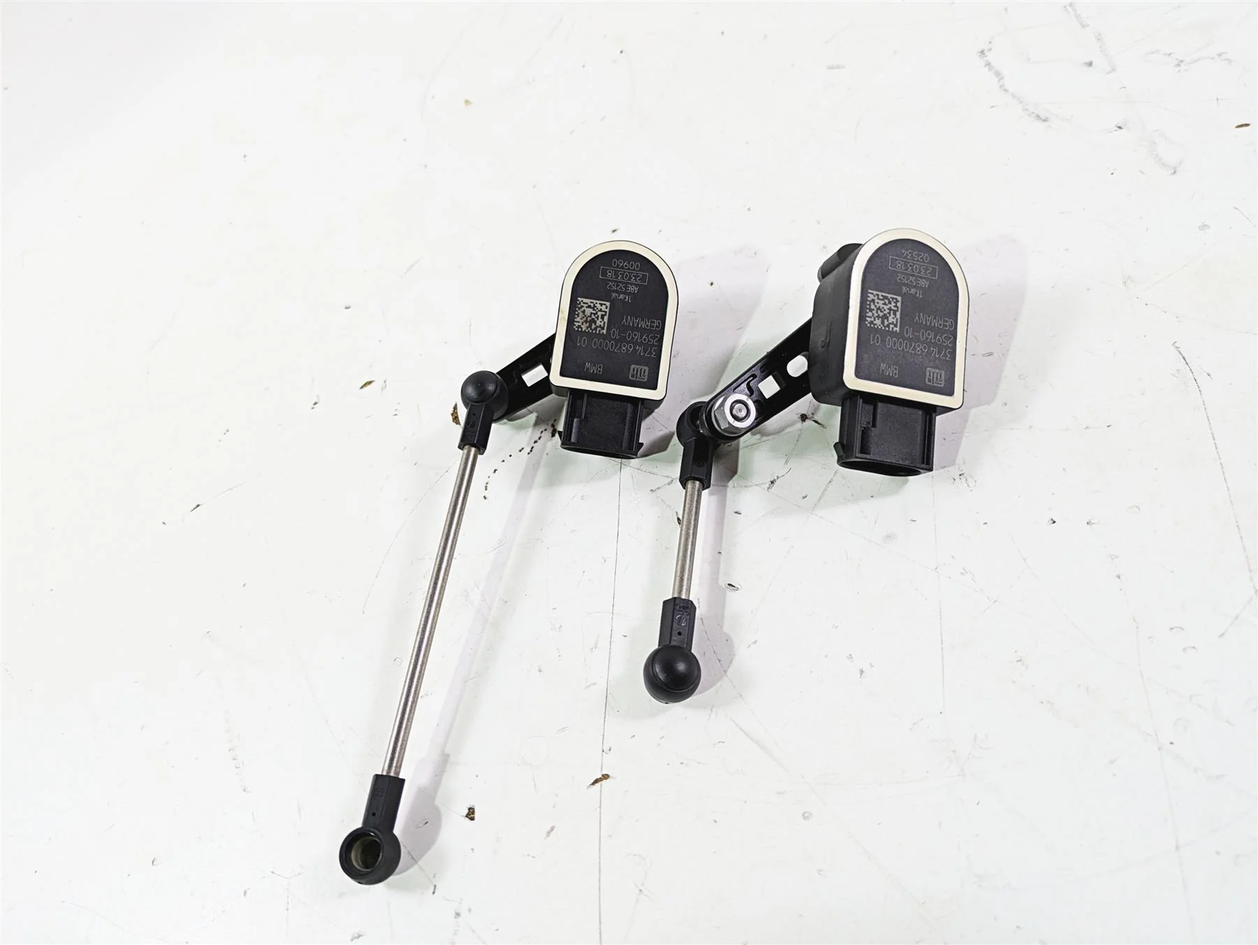 2018 BMW R1200GS GSW K50 Front Rear Leveling Sensor Set 37146870000