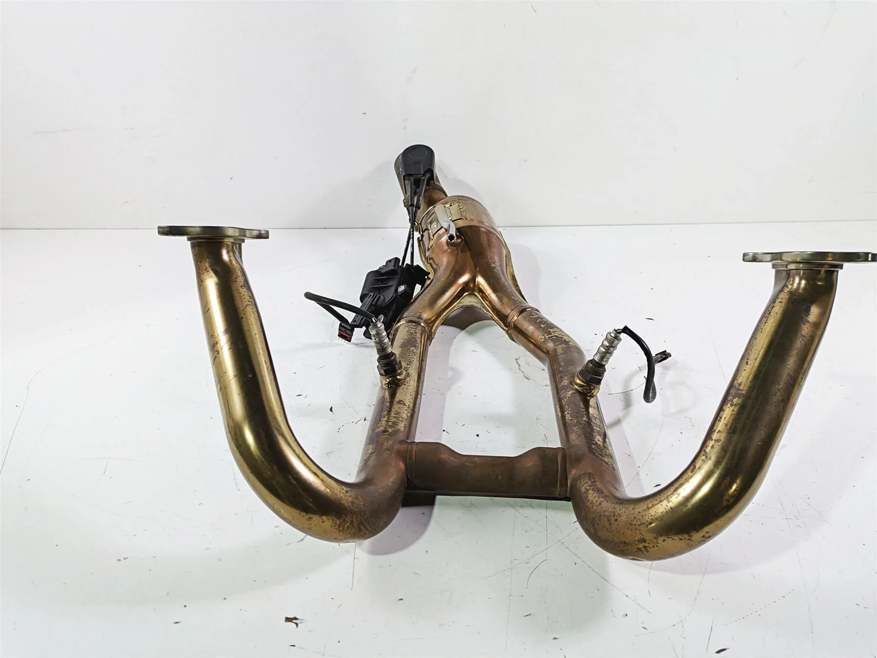 2018  BMW R1200GS GSW K50 Lafranconi Exhaust Header Manifold & Servo 18518555261 - Image 2