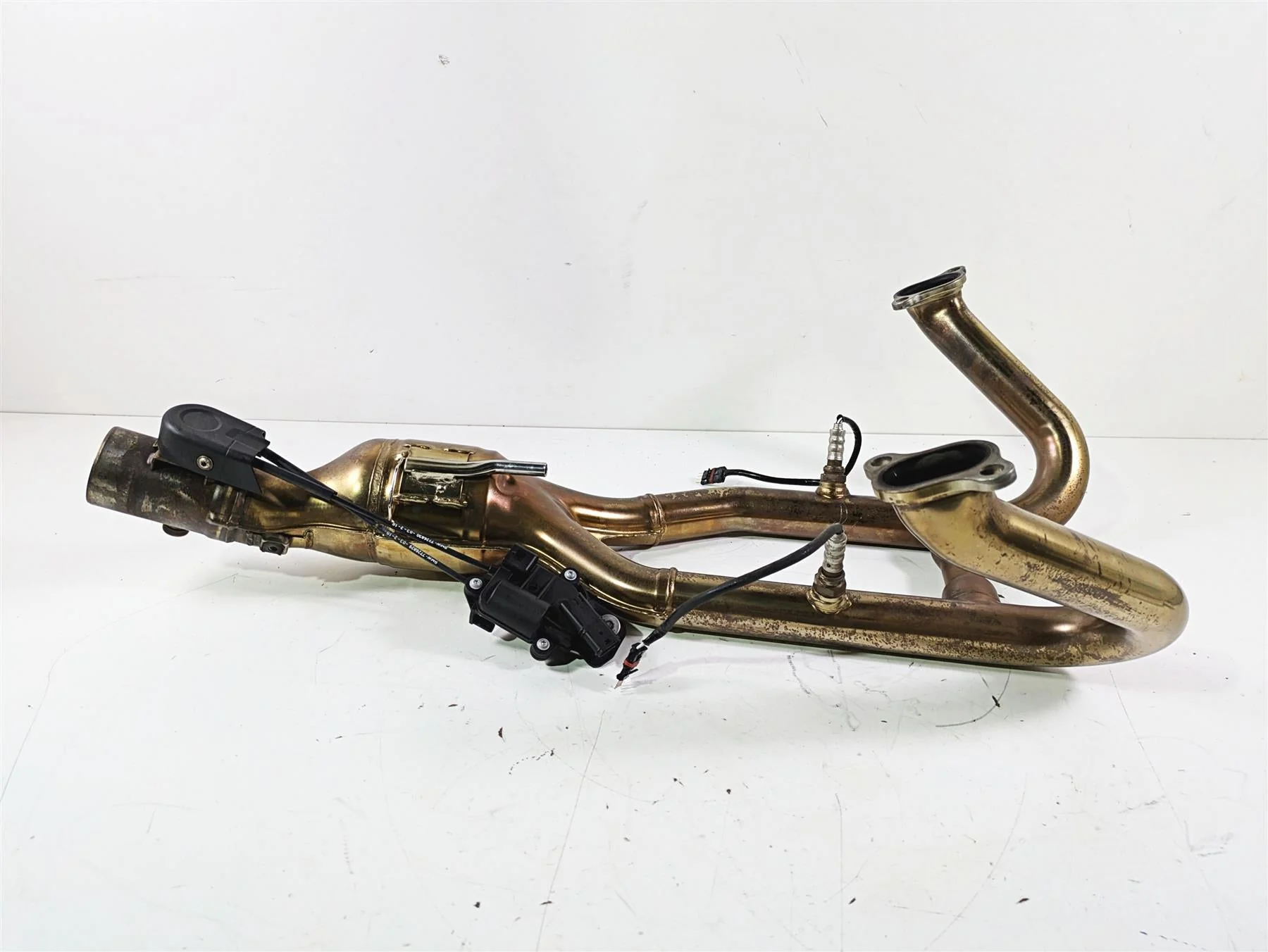 2018  BMW R1200GS GSW K50 Lafranconi Exhaust Header Manifold & Servo 18518555261 - Image 3