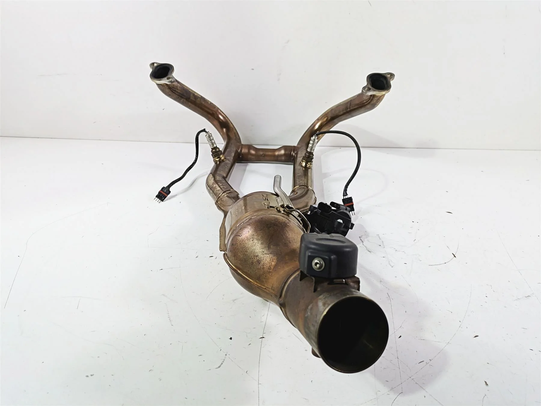 2018  BMW R1200GS GSW K50 Lafranconi Exhaust Header Manifold & Servo 18518555261 - Image 4