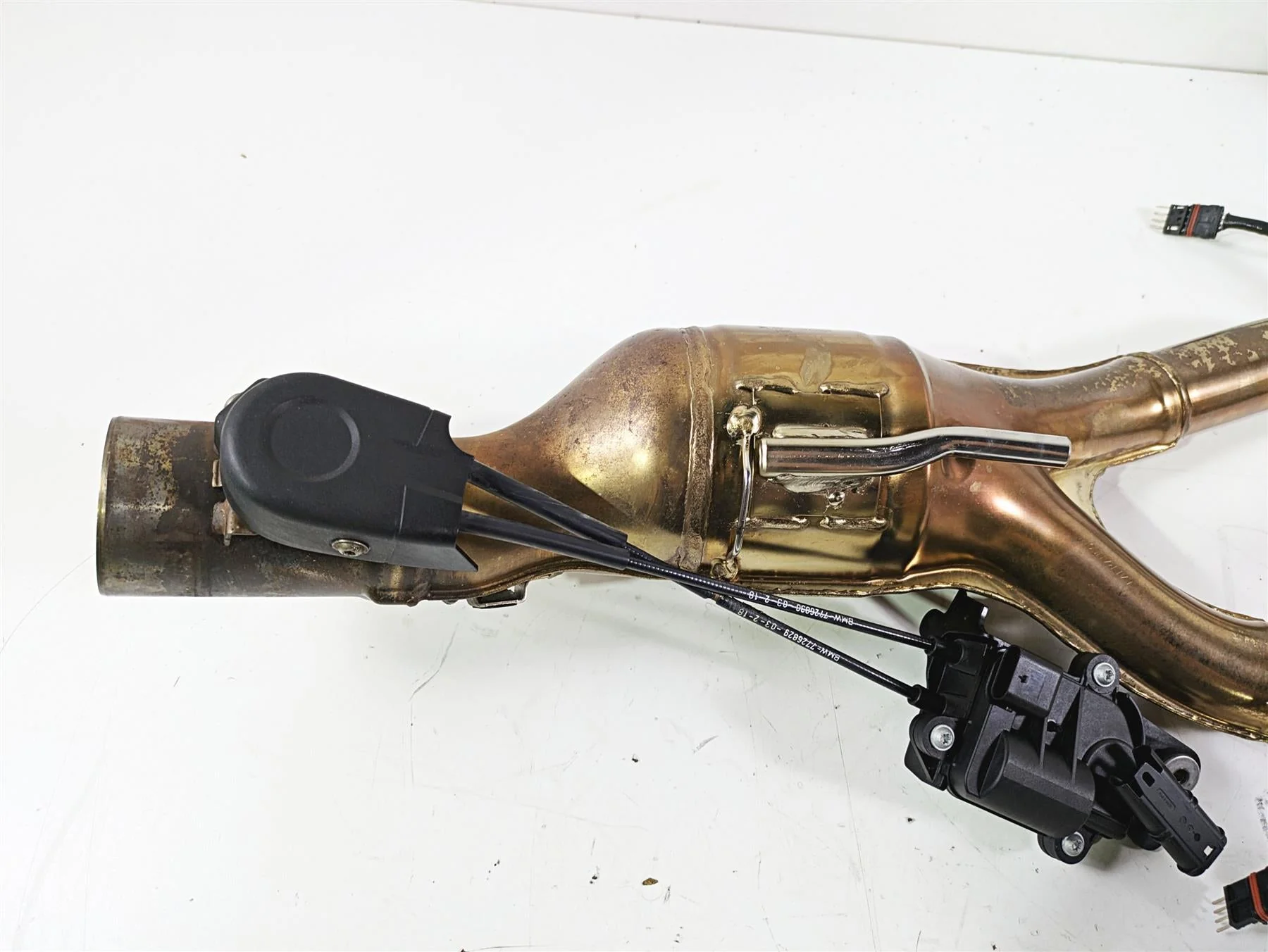 2018  BMW R1200GS GSW K50 Lafranconi Exhaust Header Manifold & Servo 18518555261 - Image 5
