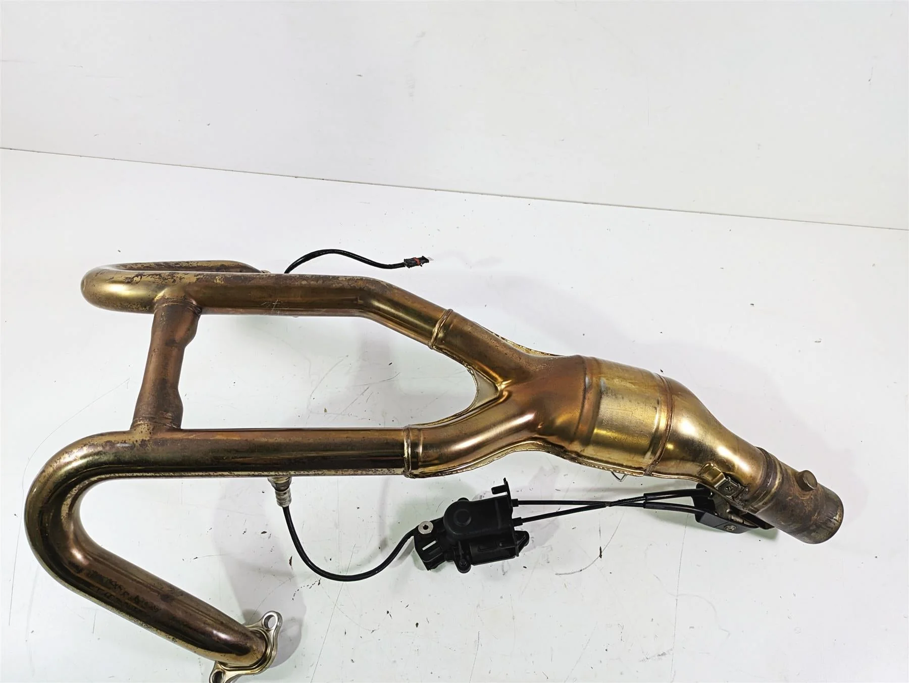 2018  BMW R1200GS GSW K50 Lafranconi Exhaust Header Manifold & Servo 18518555261 - Image 8