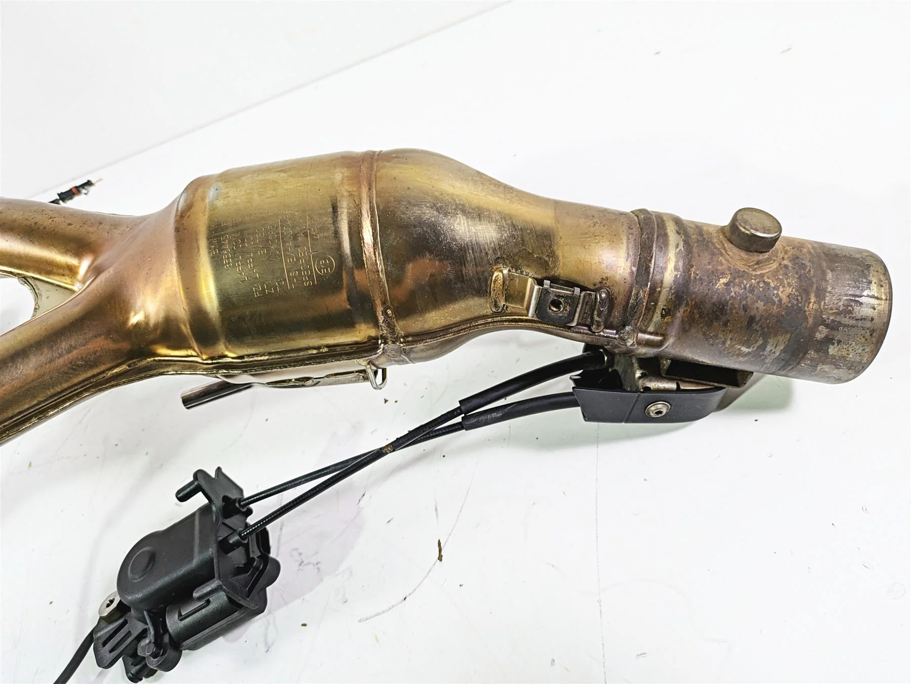 2018  BMW R1200GS GSW K50 Lafranconi Exhaust Header Manifold & Servo 18518555261 - Image 9