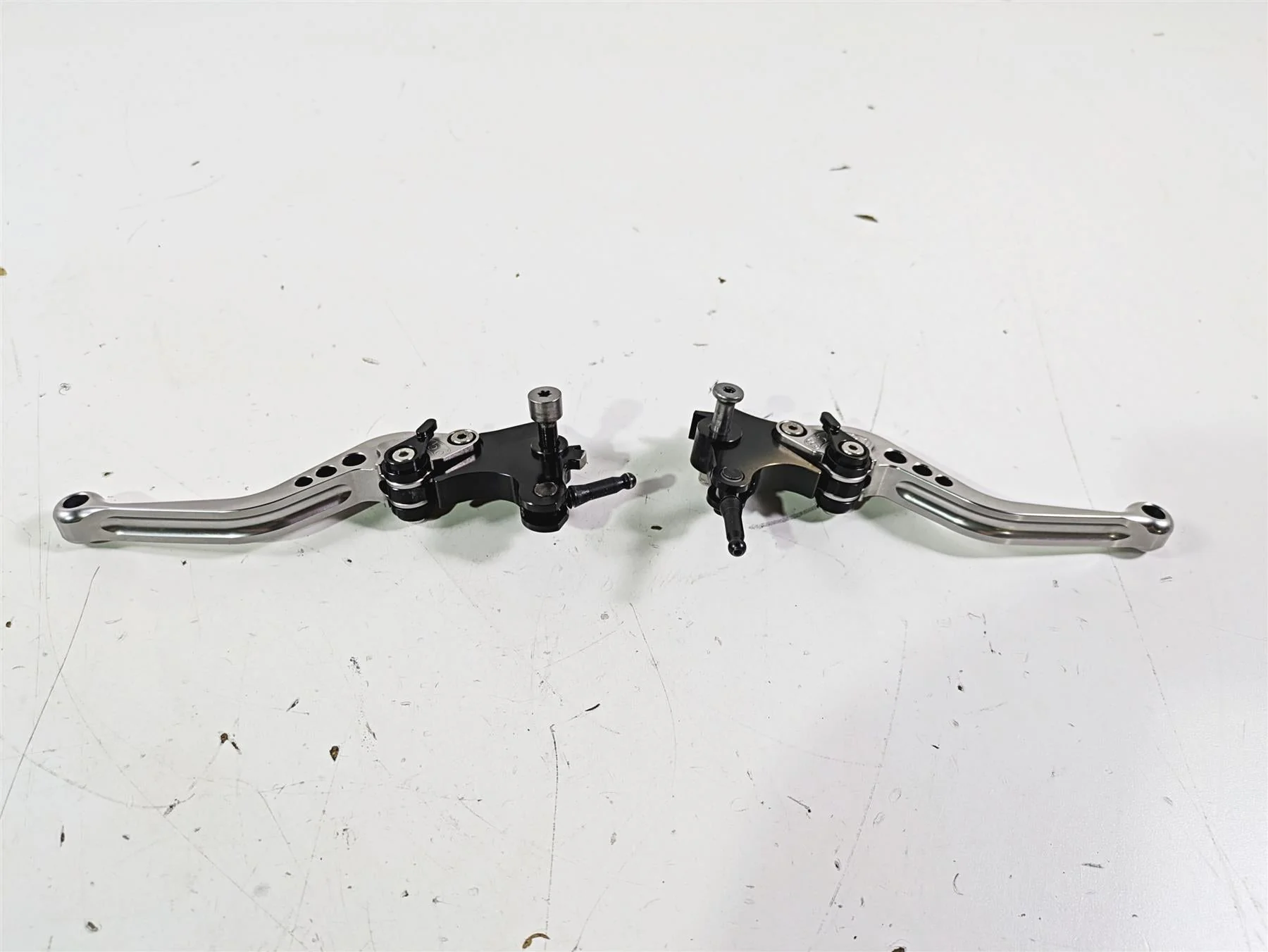 2018 BMW R1200GS GSW K50 Pazzo Racing Short Brake Clutch Lever Set B-77 C-75