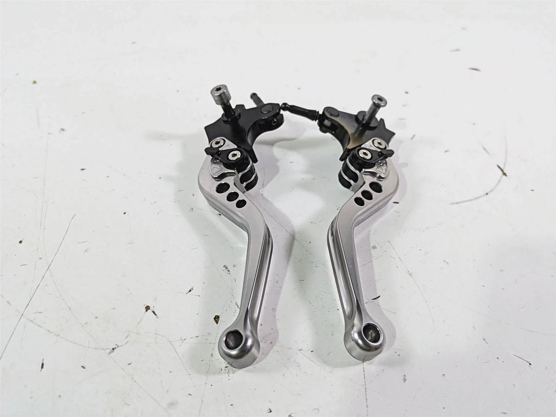 2018 BMW R1200GS GSW K50 Pazzo Racing Short Brake Clutch Lever Set B-77 C-75 - Image 2