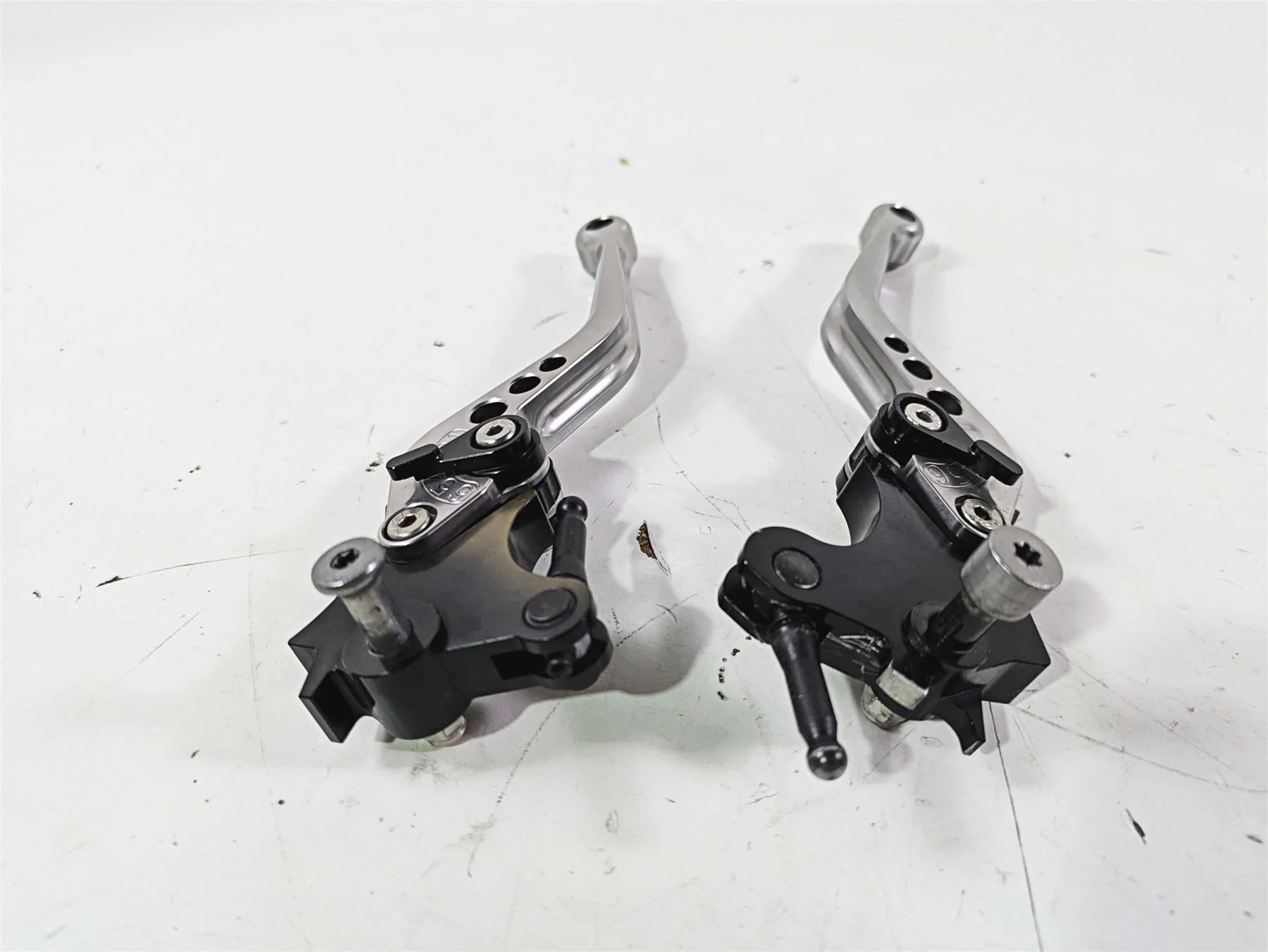 2018 BMW R1200GS GSW K50 Pazzo Racing Short Brake Clutch Lever Set B-77 C-75 - Image 4