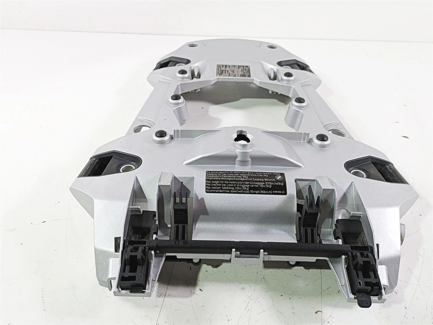 2018  BMW R1200GS GSW K50 Rear Carrier Luggage Rack 46628532319 - Image 2