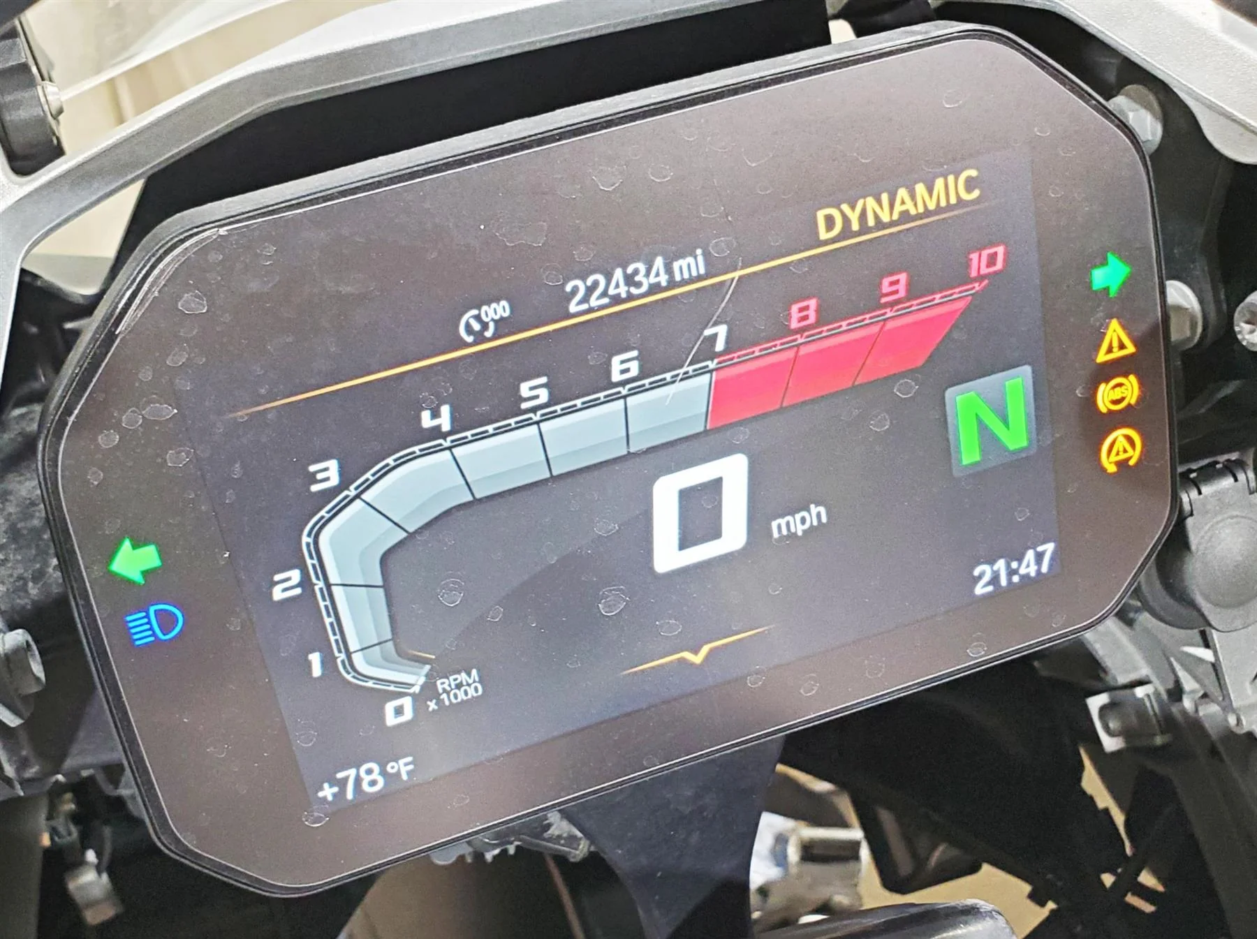 2018  BMW R1200GS GSW K50 Speedometer Gauge Instrument Tft 22k -Read 62119467633 - Image 2