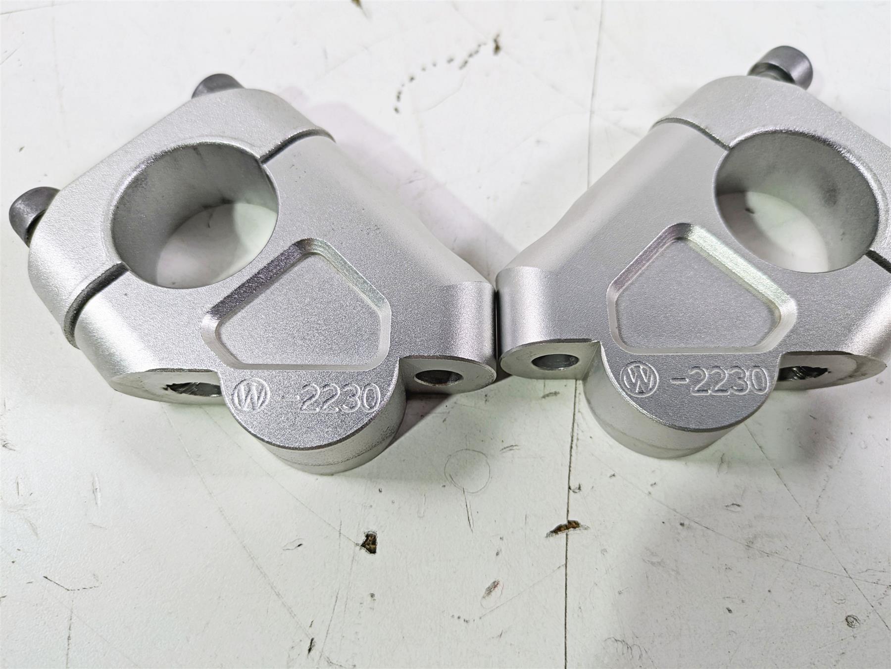 2018  BMW R1200GS GSW K50 Wunderlich Ergo+ Handlebar Riser Set 41970-111 - Image 7