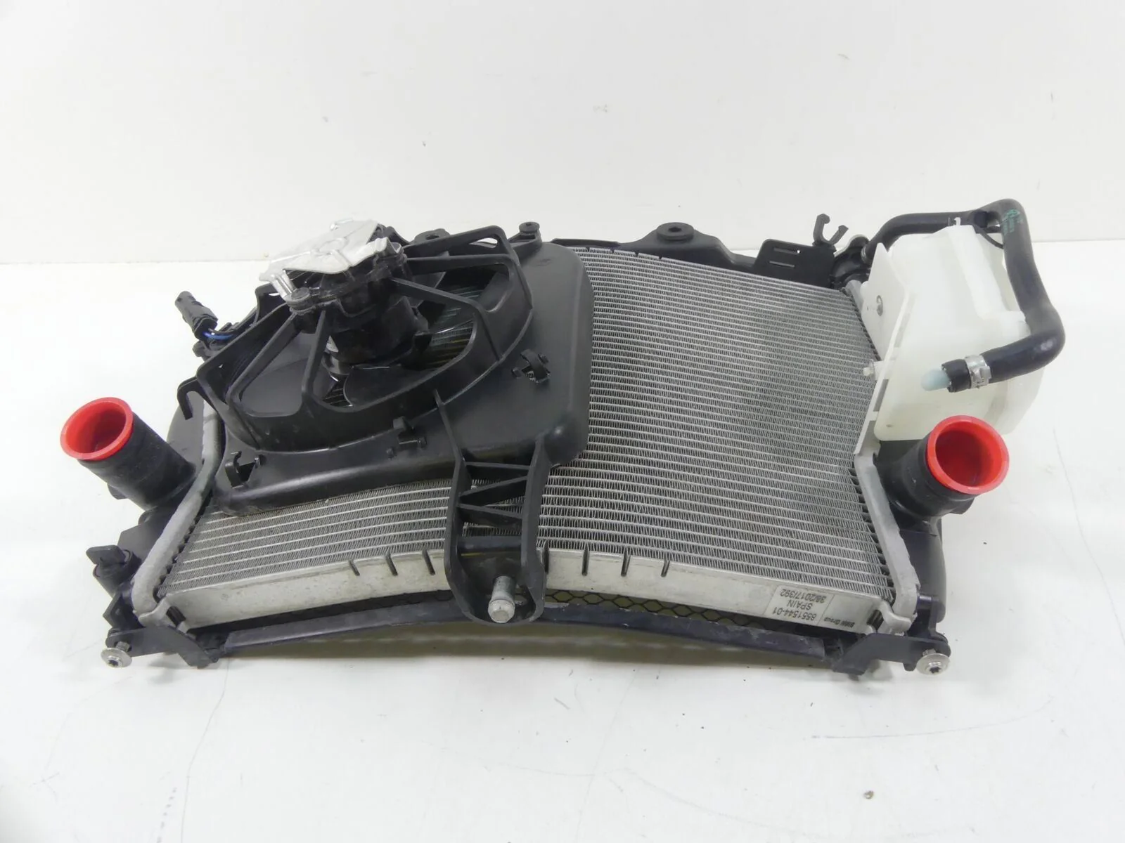 2018 BMW S1000XR K49 Radiator Cooler Fan Line Hoses Reservoir Set 17118551544 - Image 5