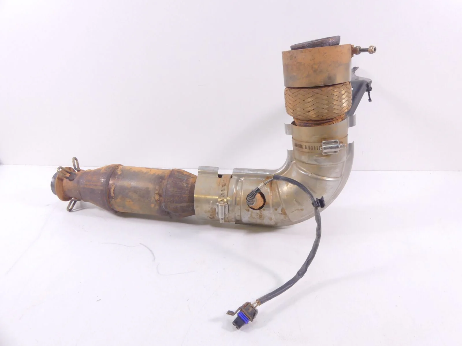 2018 Can Am Maverick X3 X DS Turbo R Exhaust Header Mid Middle Pipe 707602242 - Image 3