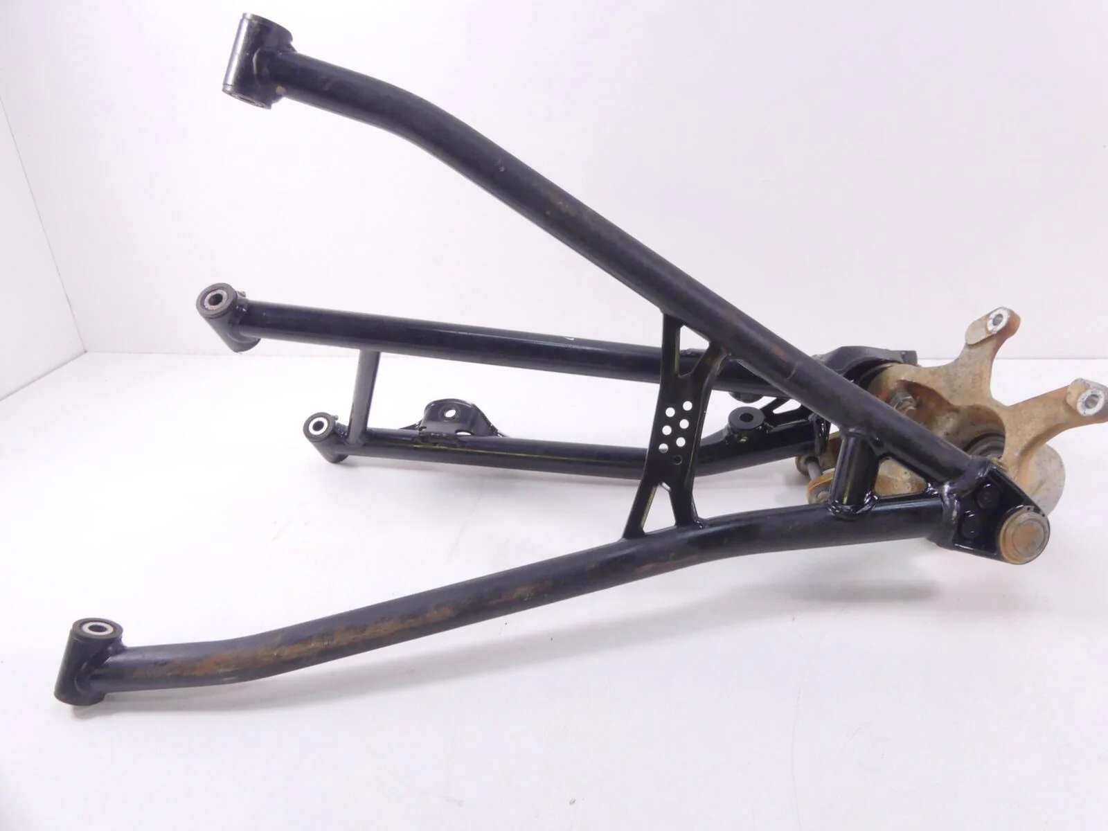 2018 Can Am Maverick X3 X DS Turbo R Front Left Control Arm Knee Assy 703501047 - Image 7