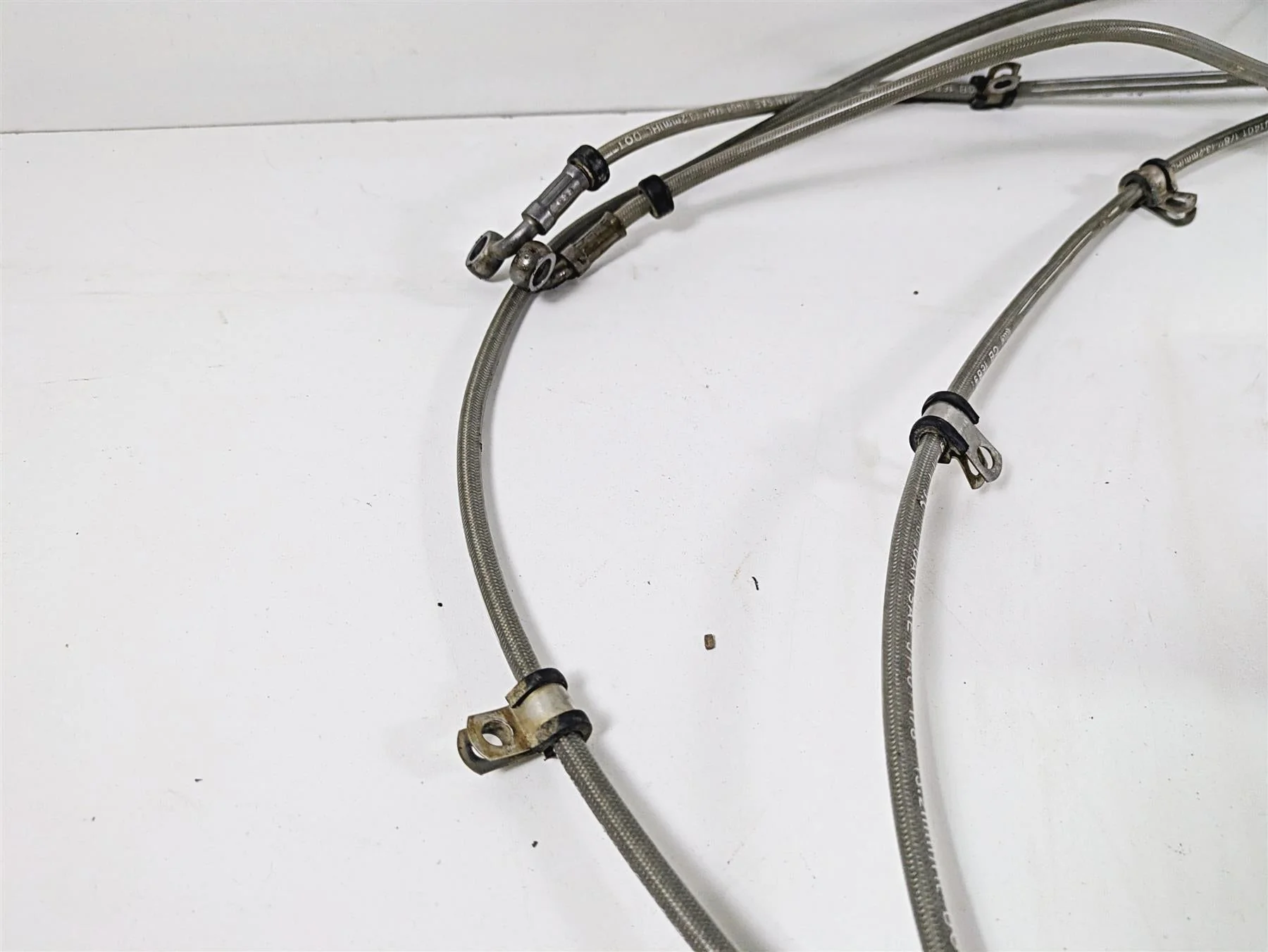 2018 Can Am Maverick X3 XRC Turbo R Front Rear Brake Lines 705601495 705601496 - Image 3