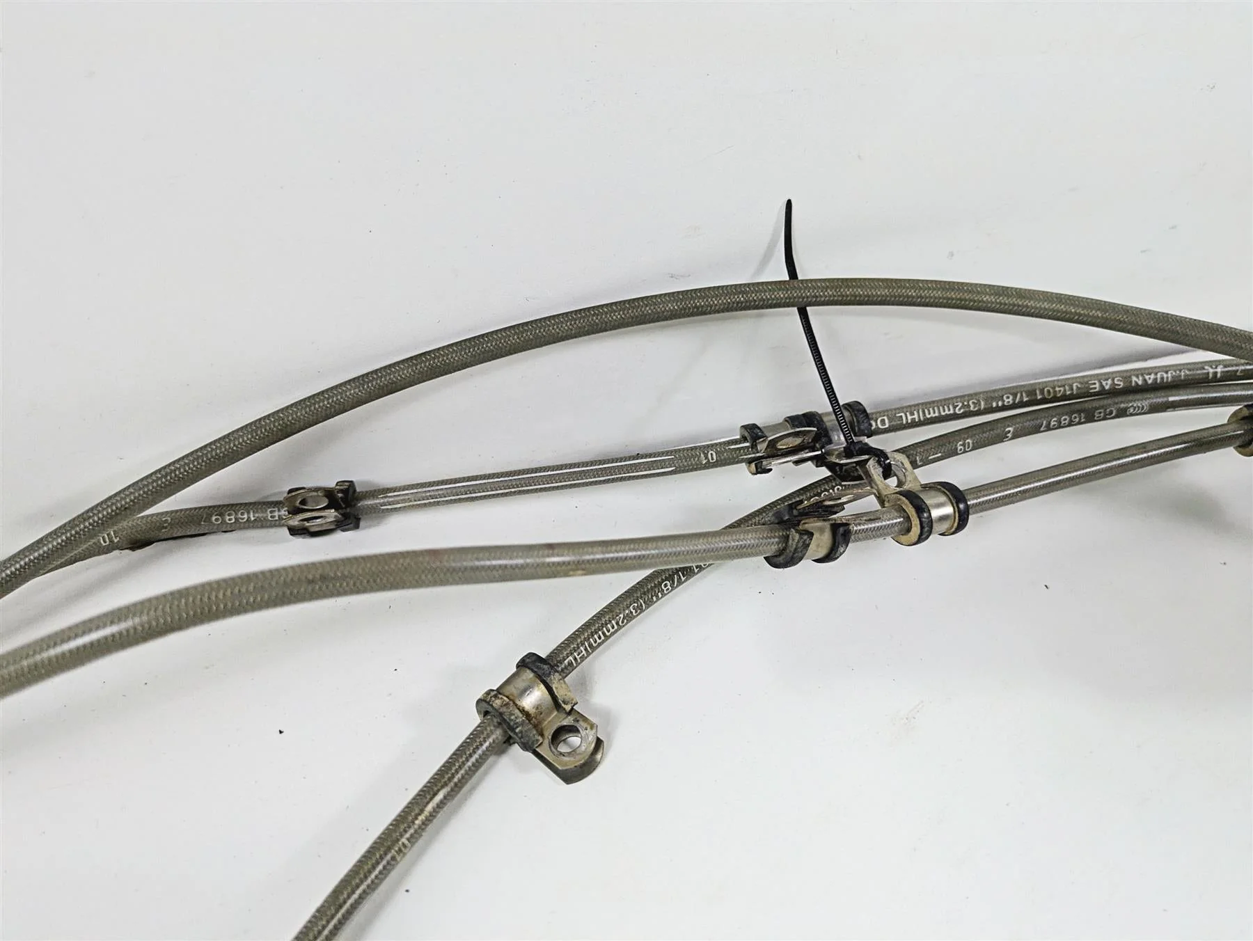 2018 Can Am Maverick X3 XRC Turbo R Front Rear Brake Lines 705601495 705601496 - Image 5