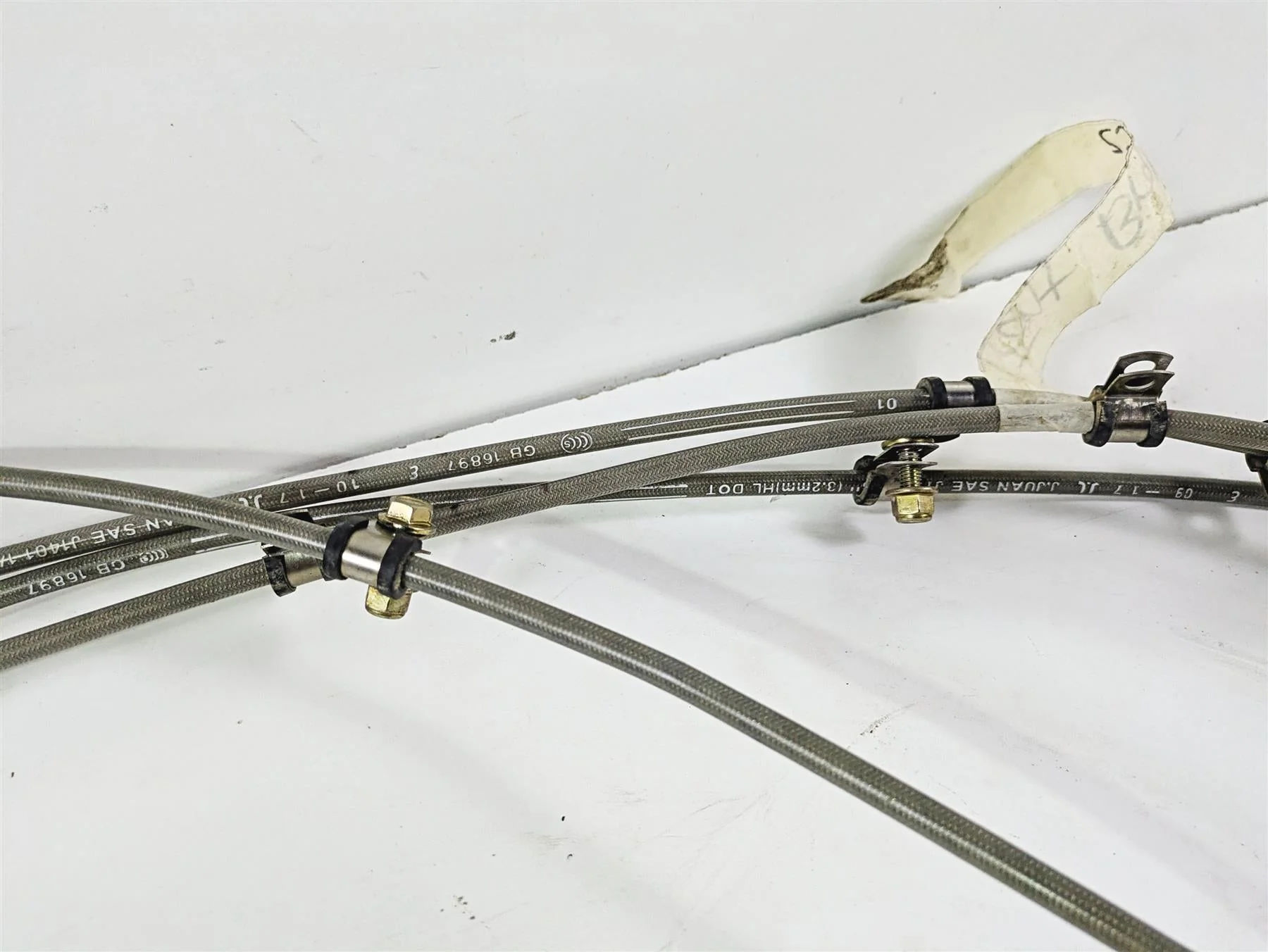 2018 Can Am Maverick X3 XRC Turbo R Front Rear Brake Lines 705601495 705601496 - Image 6