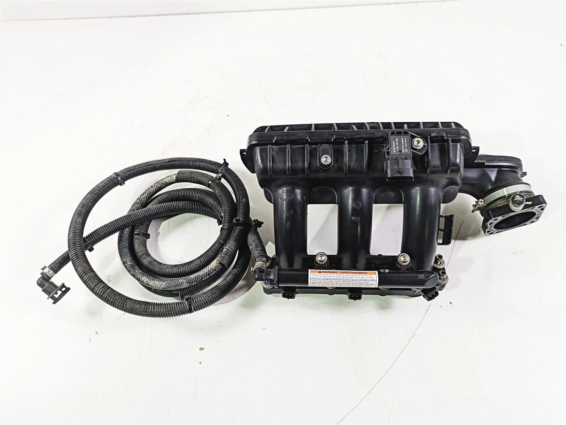 2018 Can Am Maverick X3 XRC Turbo R Intake Manifold & Injectors Set 420867345