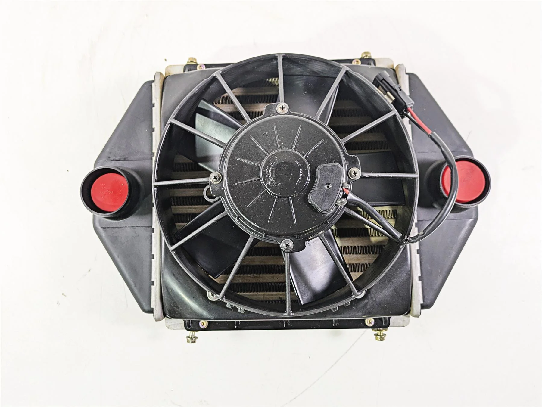 2018 Can Am Maverick X3 XRC Turbo R Intercooler Radiator Fan Set 707800782