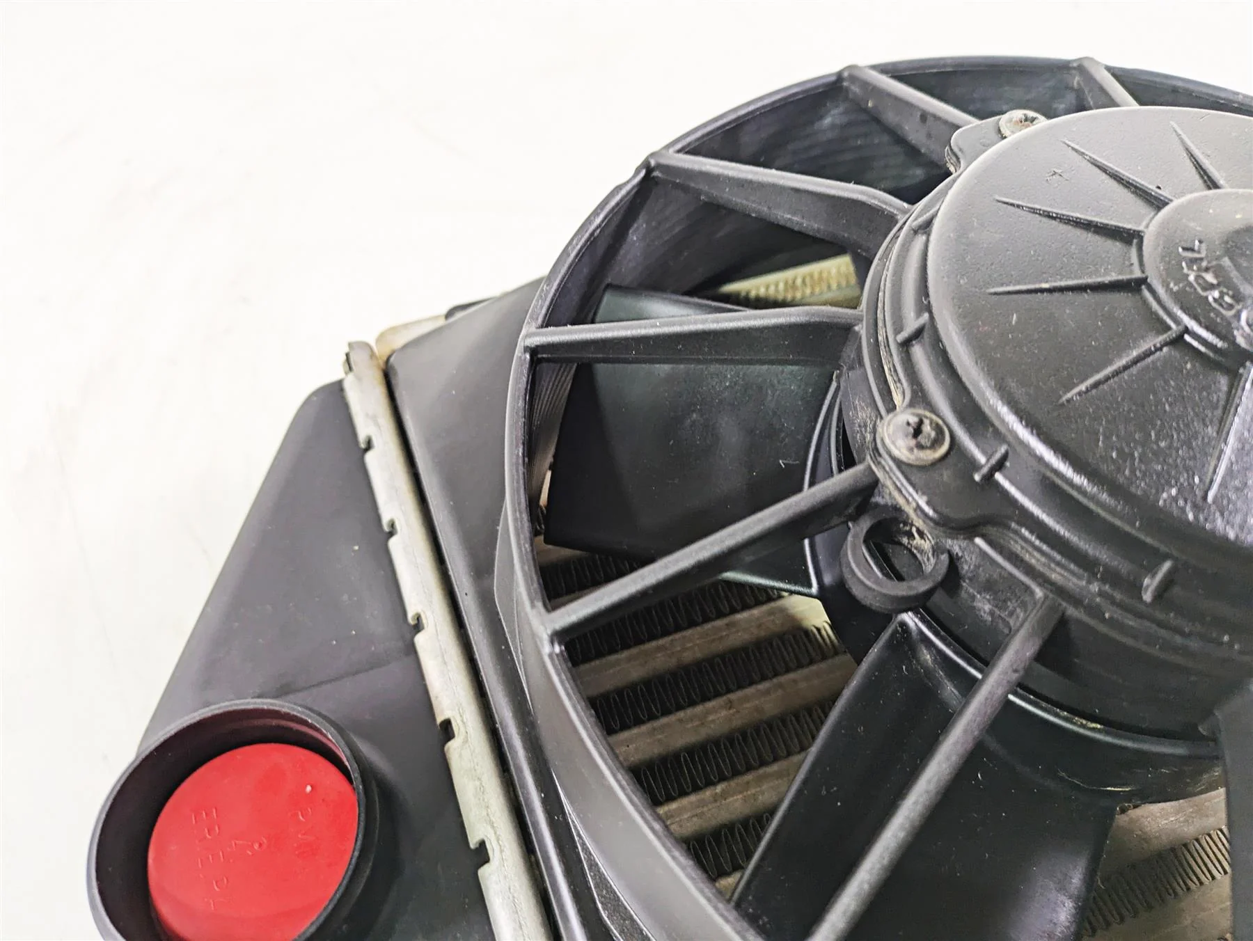 2018 Can Am Maverick X3 XRC Turbo R Intercooler Radiator Fan Set 707800782 - Image 3