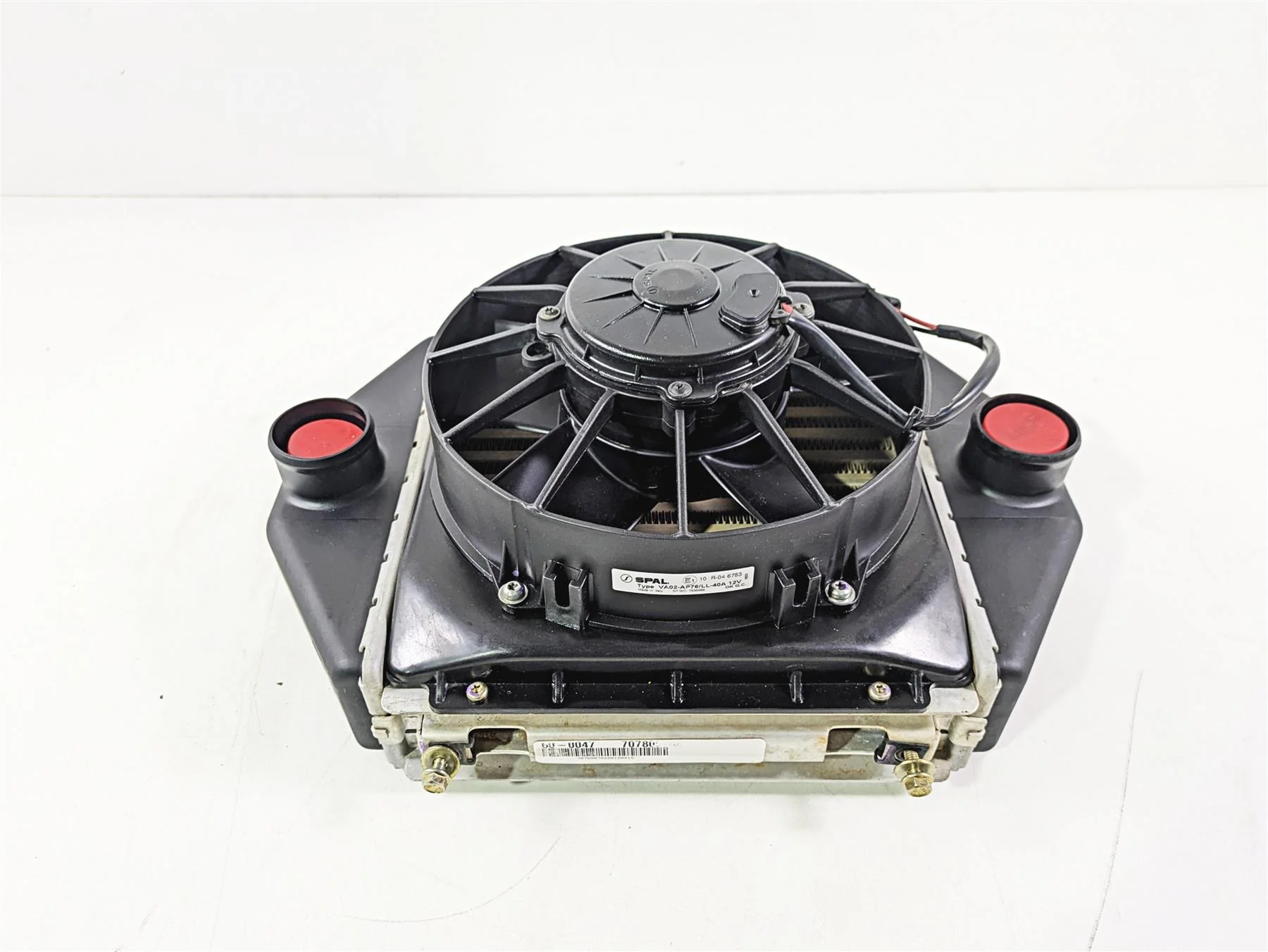 2018 Can Am Maverick X3 XRC Turbo R Intercooler Radiator Fan Set 707800782 - Image 8