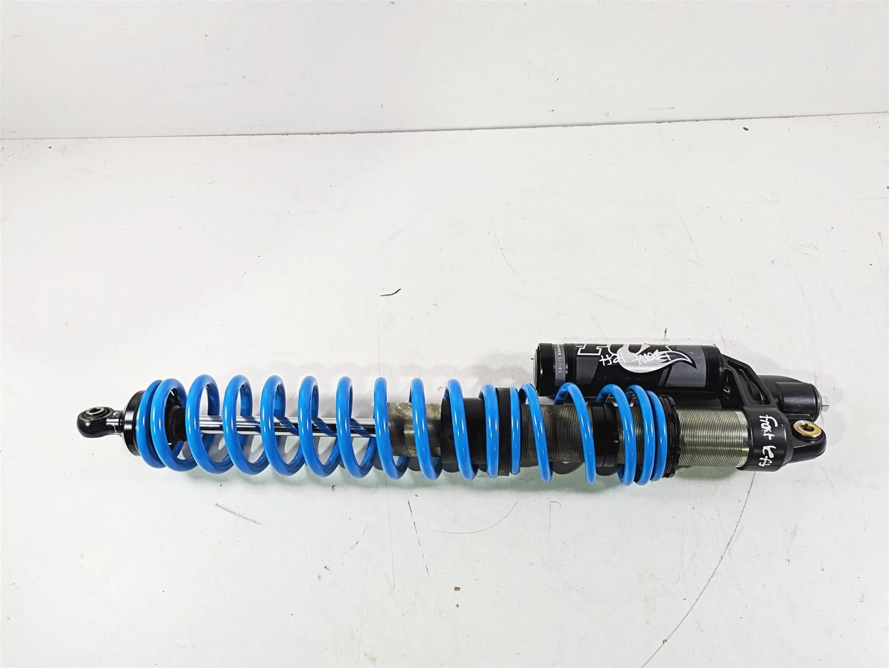 2018 Can Am Maverick X3 XRC Turbo R Left Front Shock Damper Fox Blue 706202856 - Image 4
