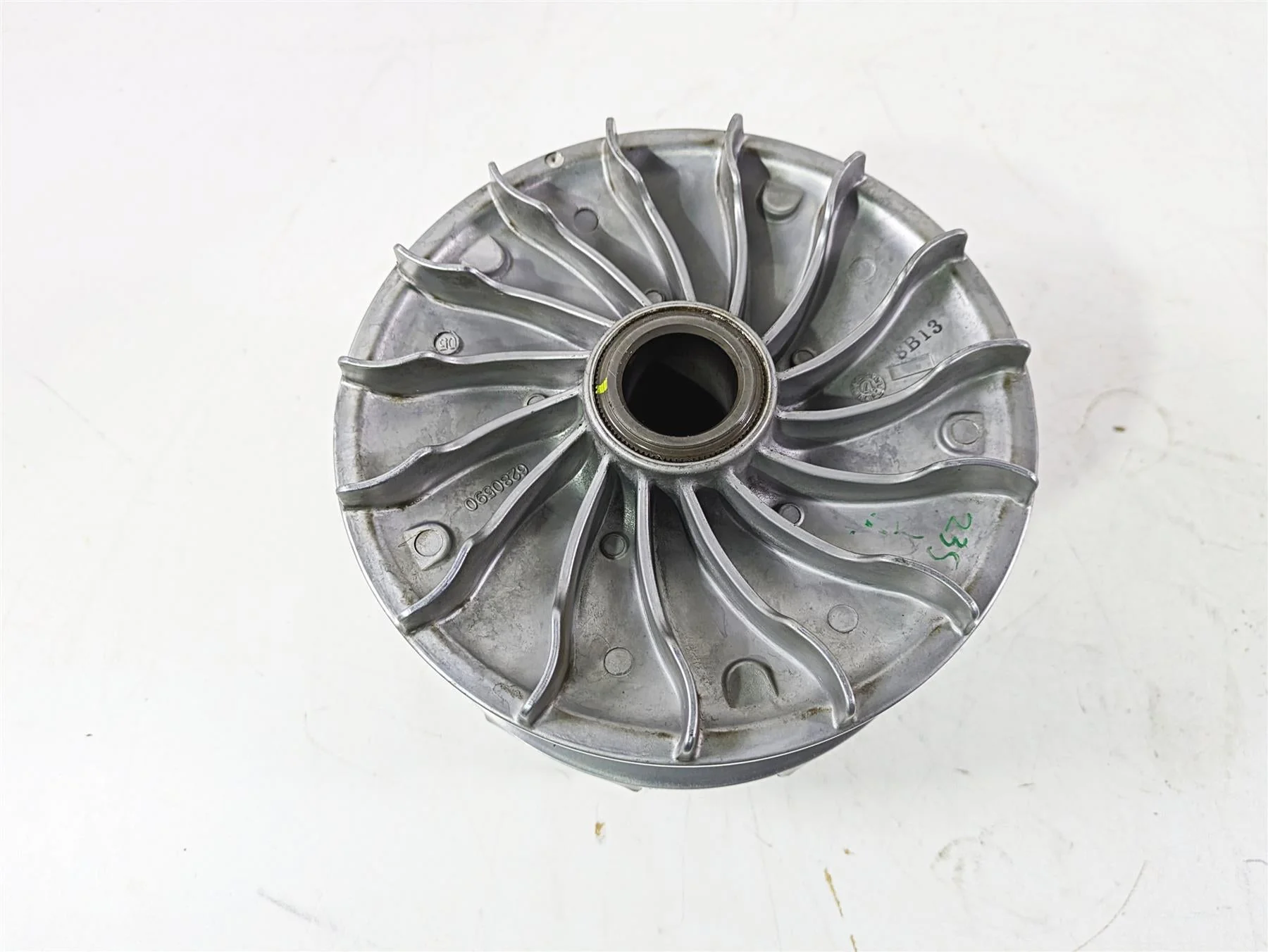 2018 Can Am Maverick X3 XRC Turbo R Primary Drive Clutch Intercooler 420248658 - Image 8