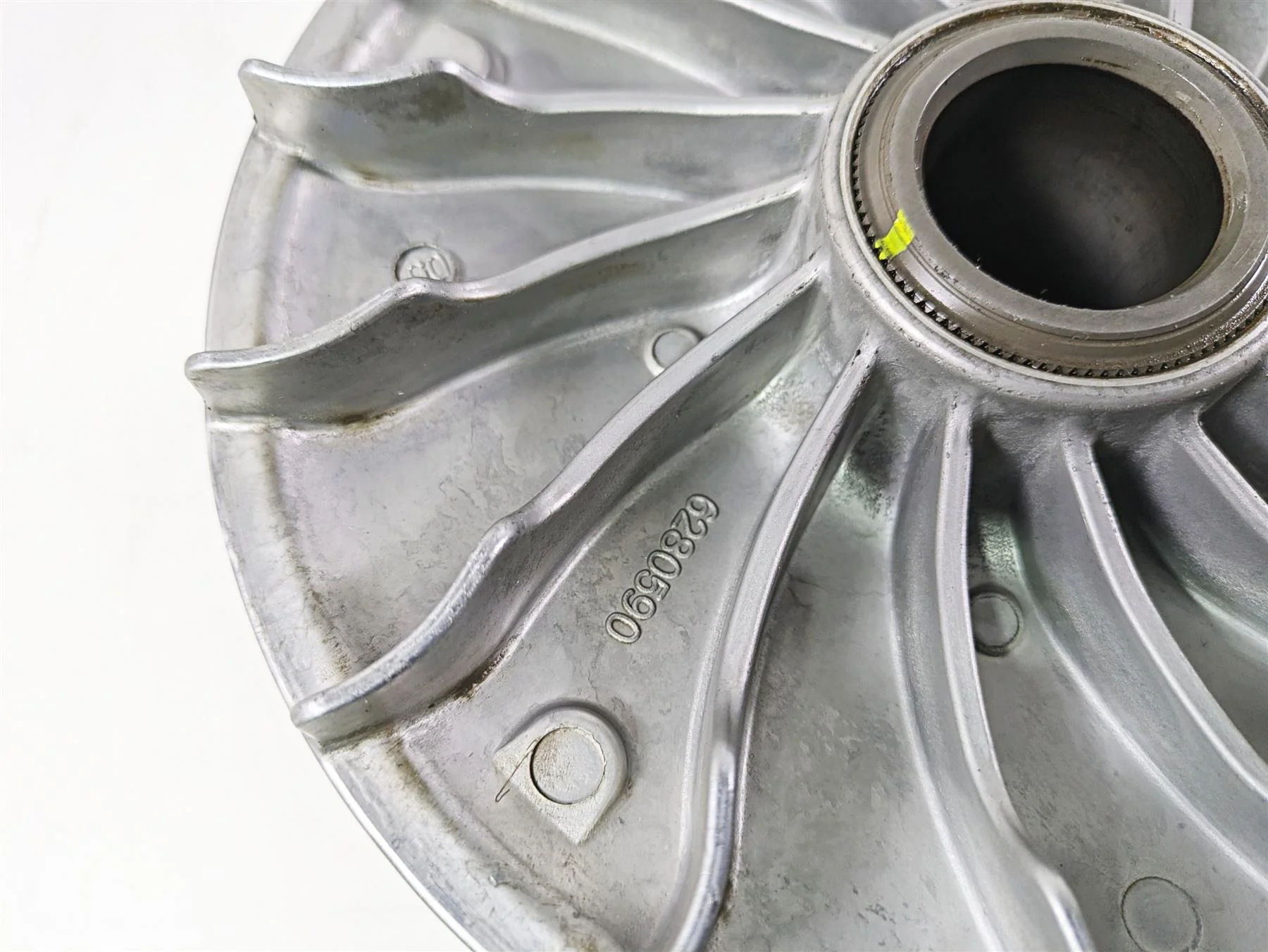 2018 Can Am Maverick X3 XRC Turbo R Primary Drive Clutch Intercooler 420248658 - Image 9
