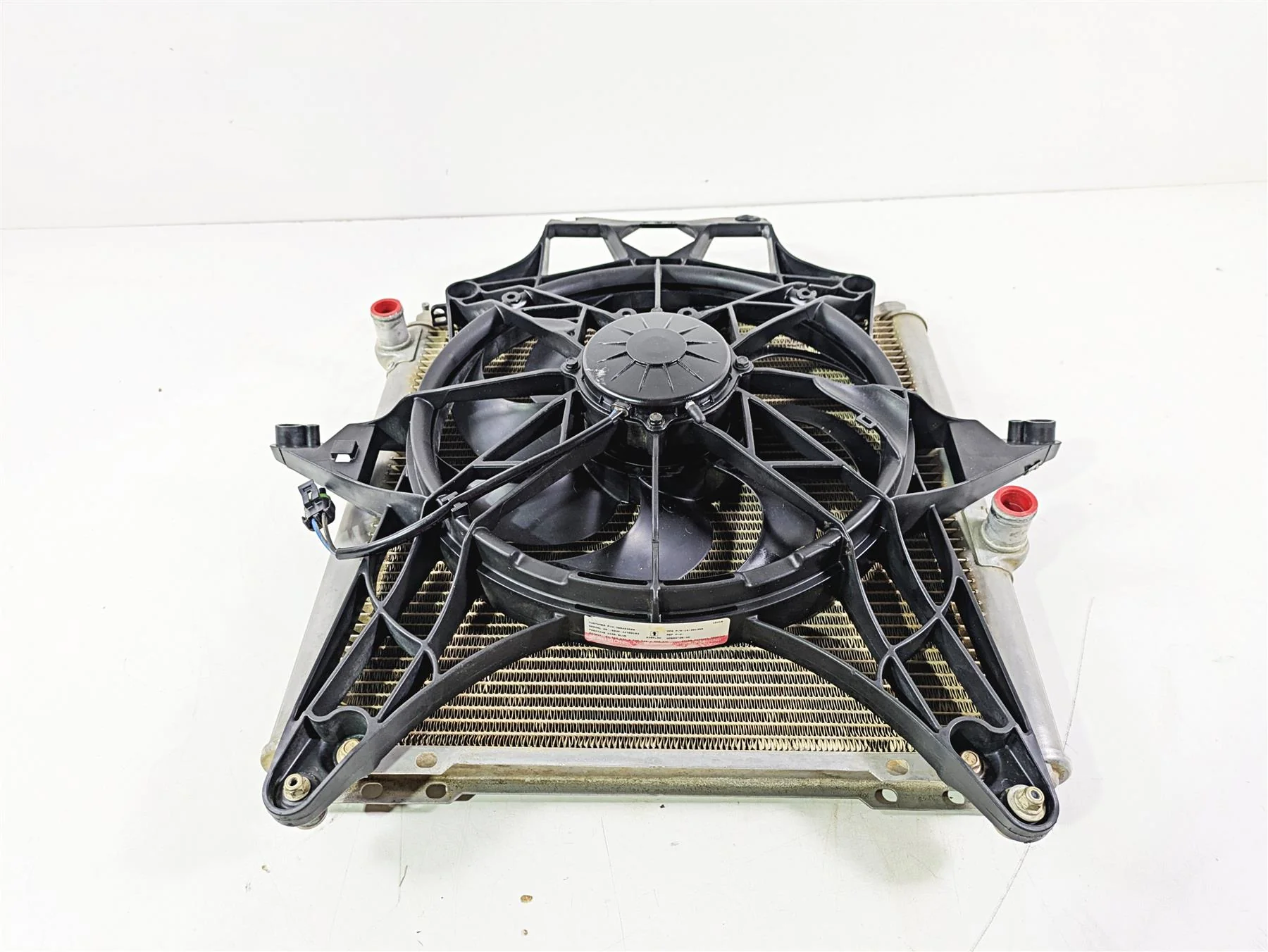 2018 Can Am Maverick X3 XRC Turbo R Radiator & Fan Set Dents- No Leaks 709200703