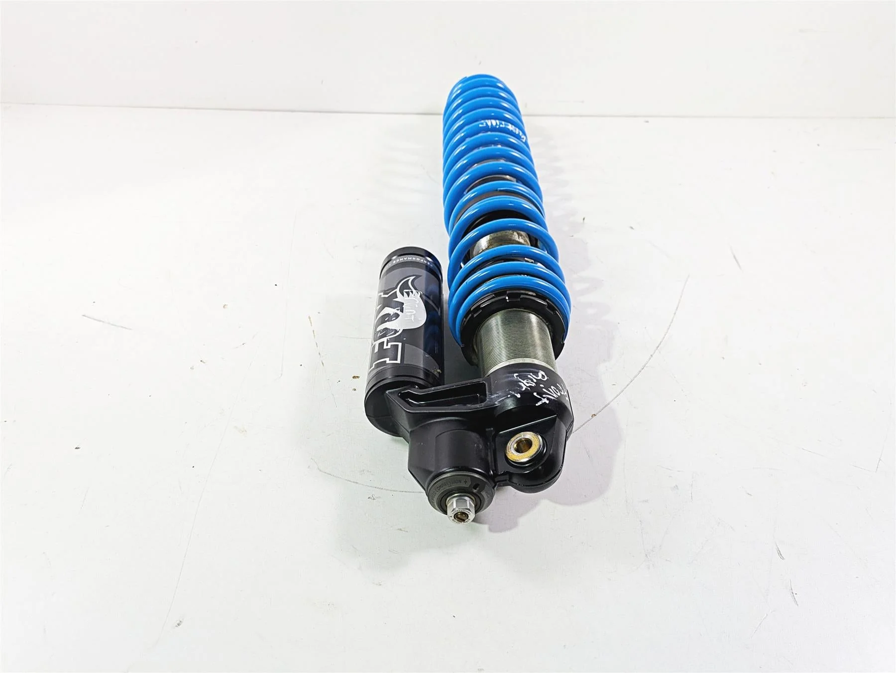 2018 Can Am Maverick X3 XRC Turbo R Right Front Shock Damper Fox Blue 706202857 - Image 4