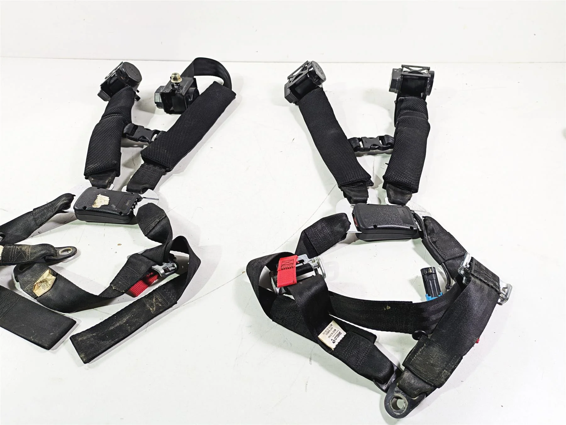 2018 Can Am Maverick X3 XRC Turbo R Seat Belt Buckle Set Multipoint 708002917 - Image 2