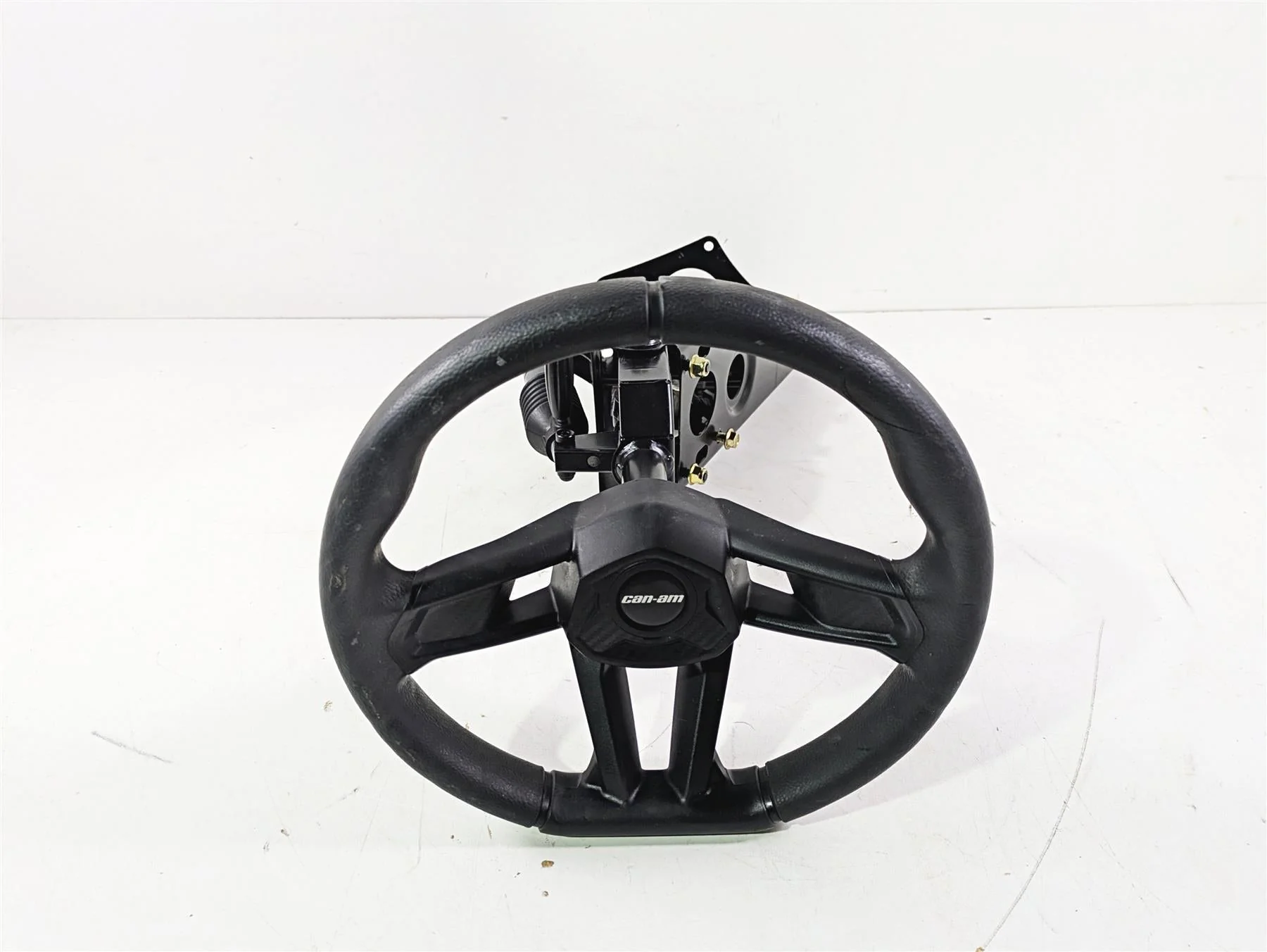 2018 Can Am Maverick X3 XRC Turbo R Steering Wheel & Mount Set 709401706 - Image 10