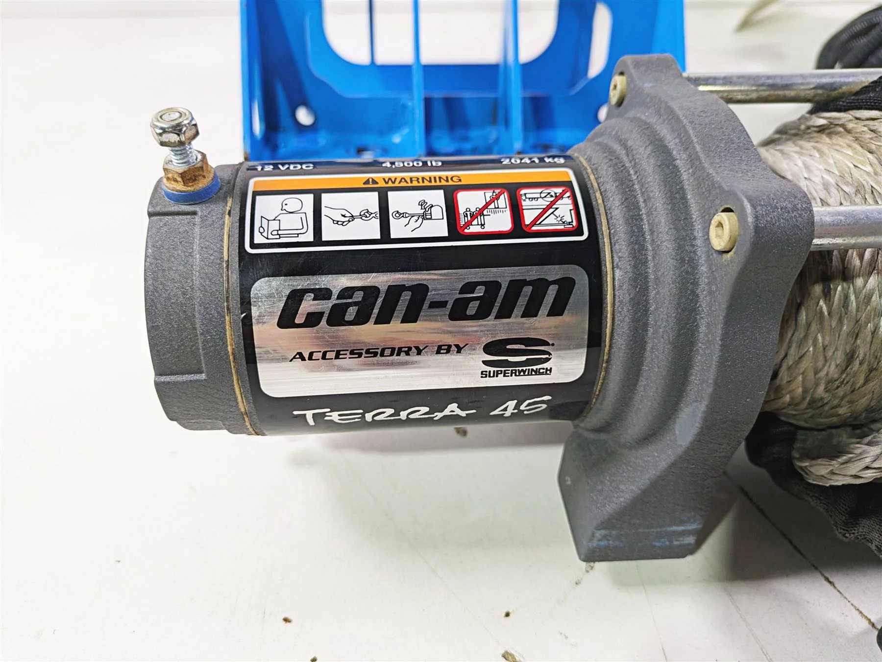 2018 Can Am Maverick X3 XRC Turbo R SuperWinch Winch Terra 45 710005659 71000699 - Image 2