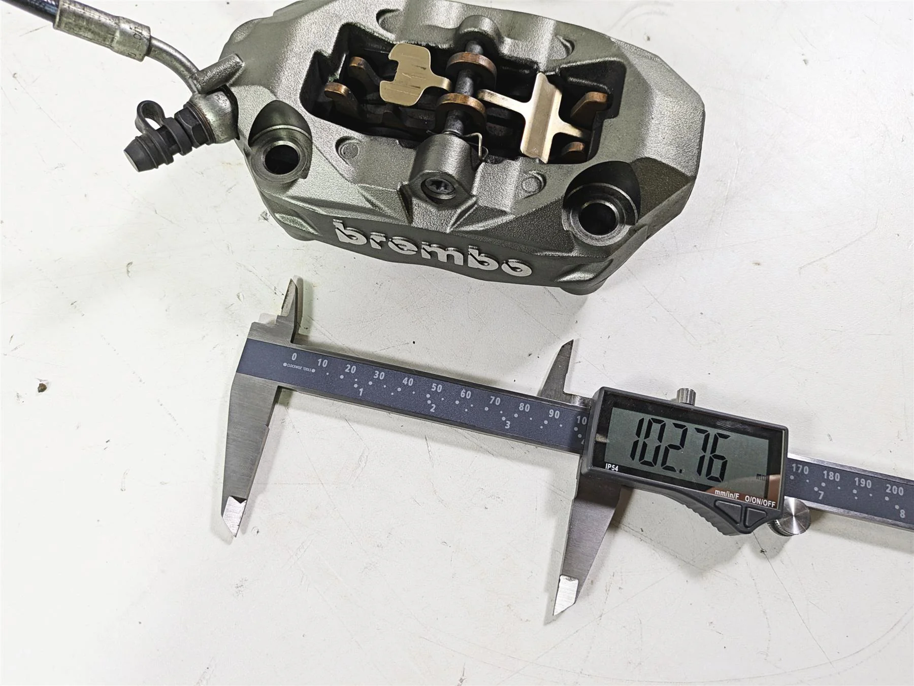 2018 Ducati Hypermotard 939 SP Brembo Front Brake Caliper 100mm 61041291C - Image 11
