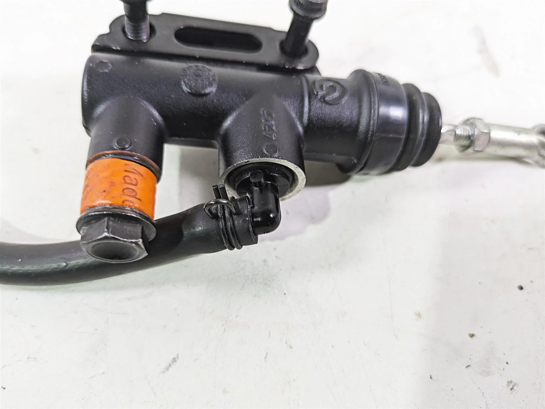 2018 Ducati Hypermotard 939 SP Brembo Rear Brake Master Cylinder 62540041A - Image 7