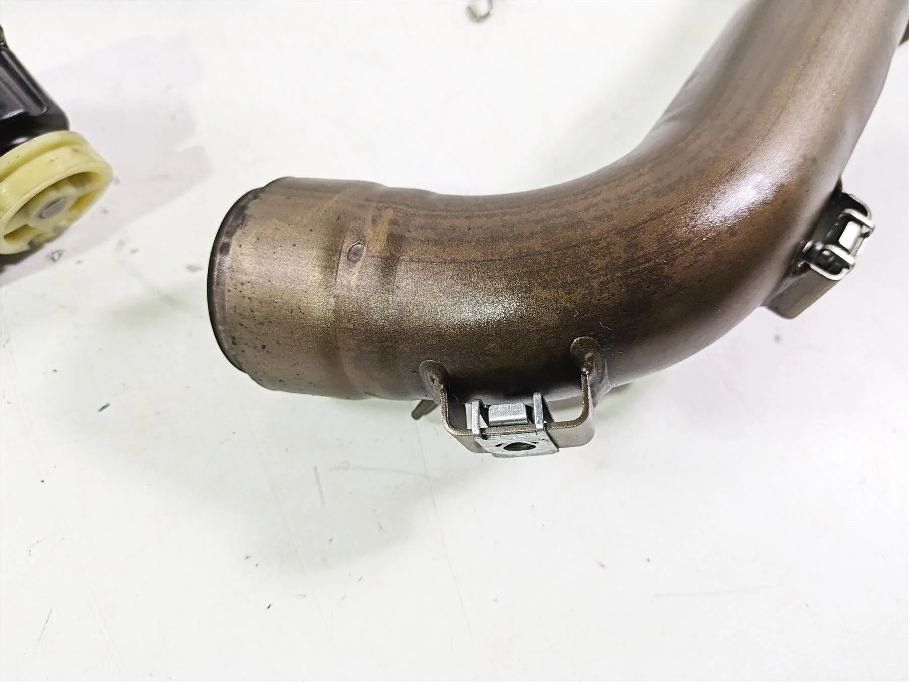 2018 Ducati Hypermotard 939 SP Exhaust Header & Servo Motor 57013292B 59340393A - Image 11