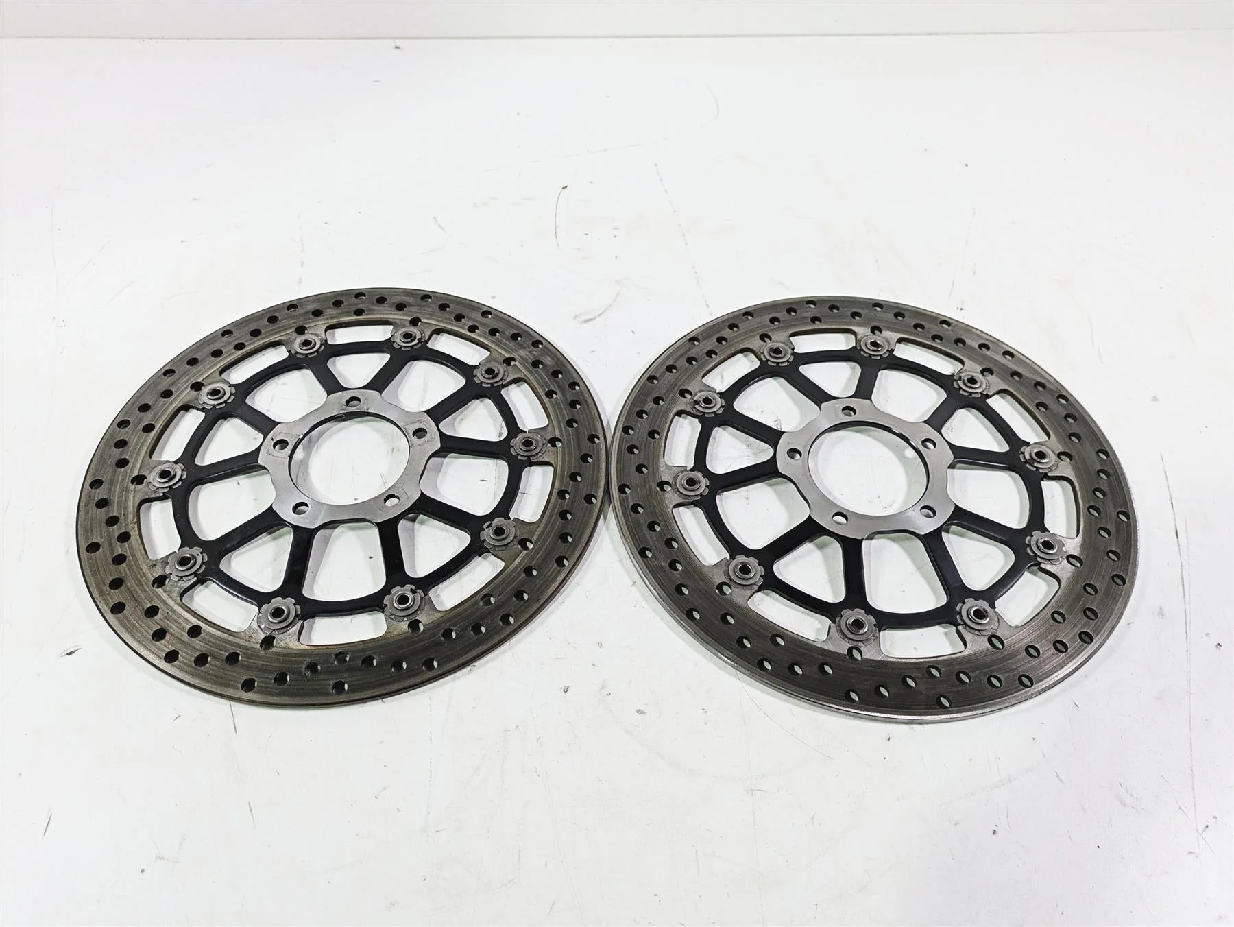 2018 Ducati Hypermotard 939 SP Front Brake Disc Rotor Set 49241011A - Image 4
