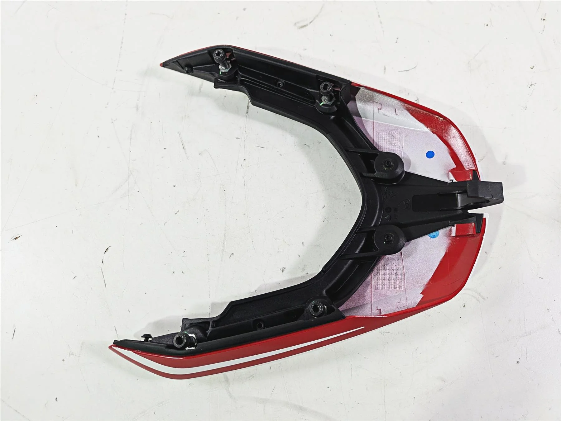 2018 Ducati Hypermotard 939 SP Rear Tail Fairing Side Cover 483P1762AK 483P1772A - Image 9