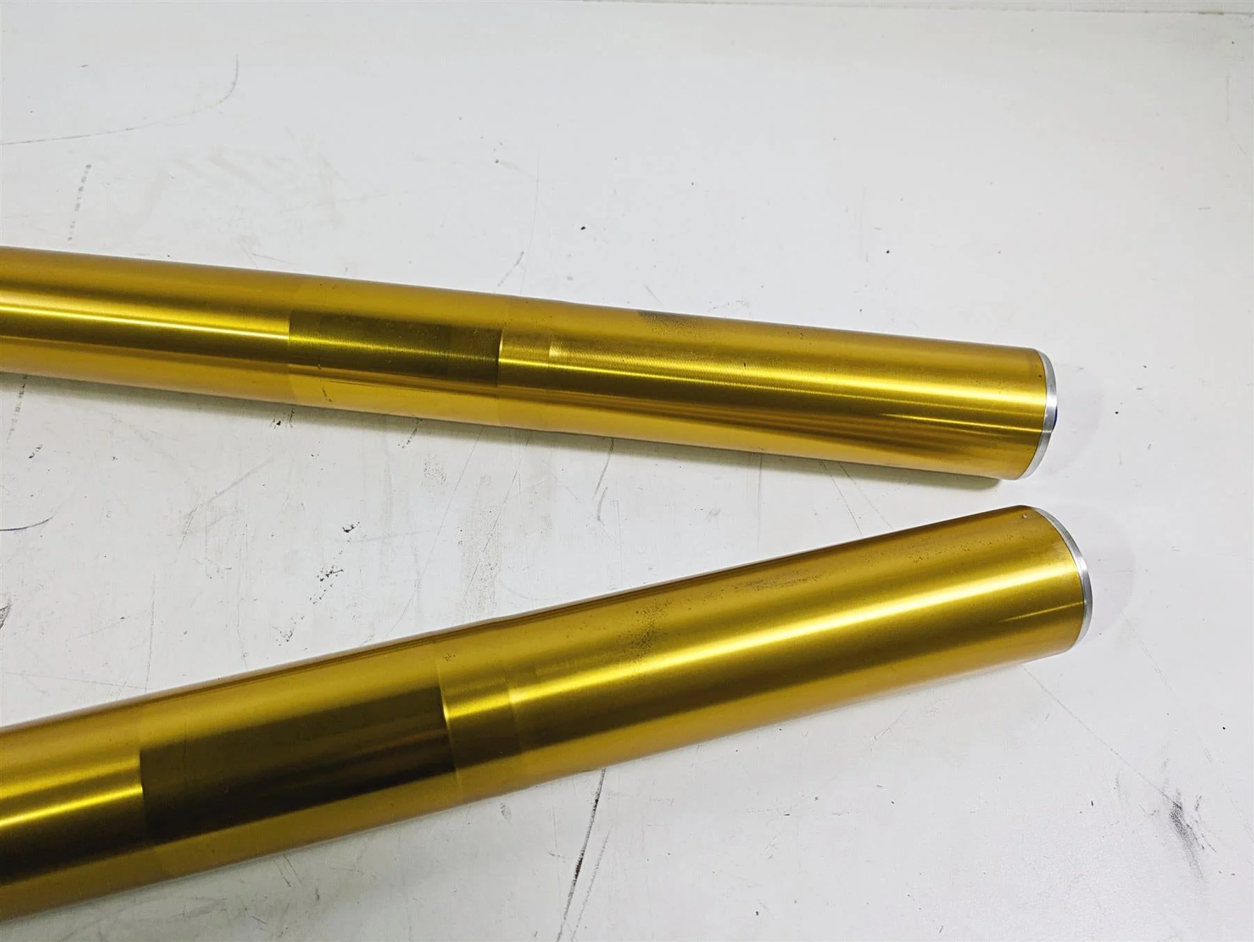 2018 Ducati Hypermotard 939 SP Straight Ohlins Front Fork Leg Set 34420751A - Image 7